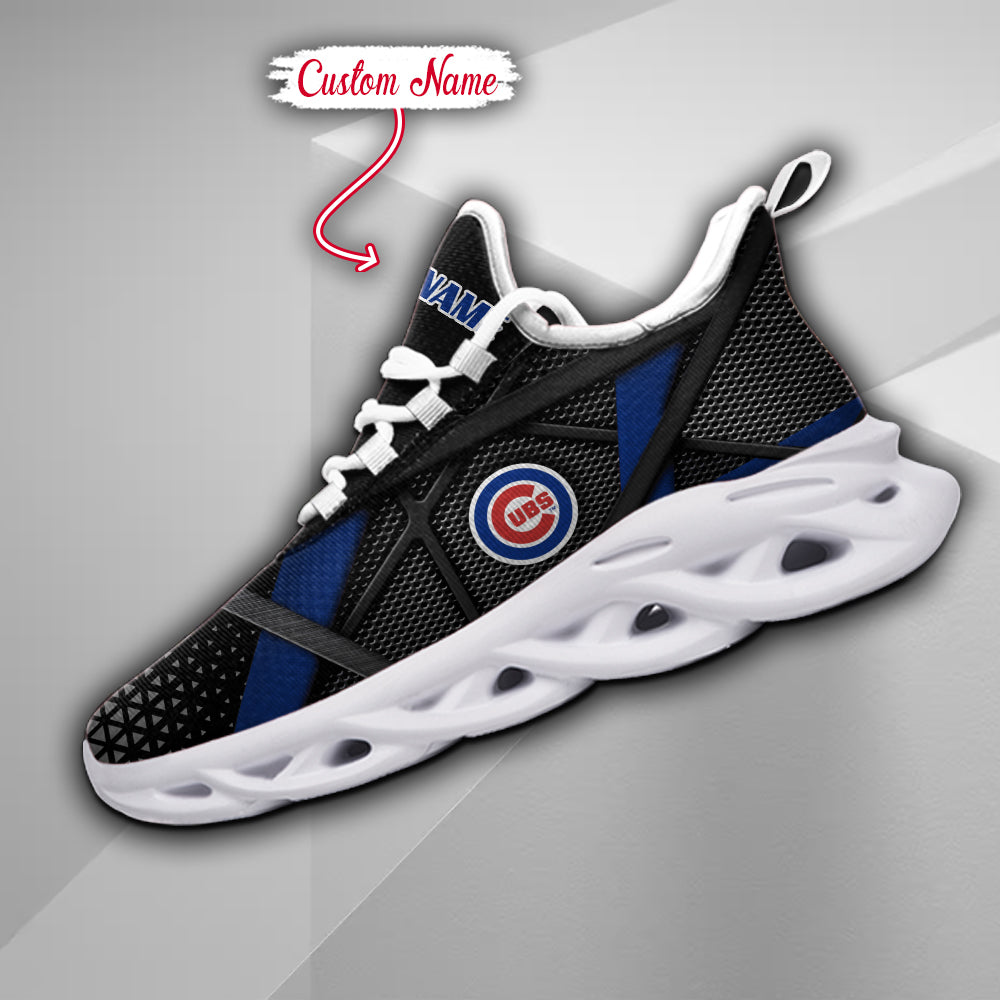 Ideafootwear Chicago Cubs MLB Max Soul Shoes Sneakers For Men And Women