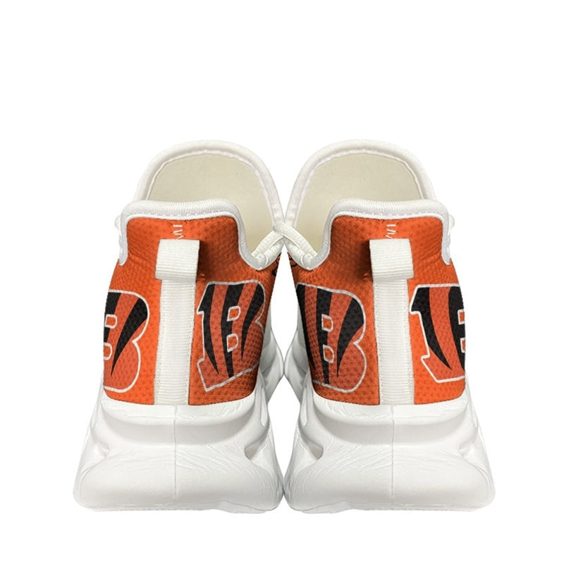 Ideafootwear Cincinnati Bengals NFL Max Soul Shoes Sneakers For Men And Women