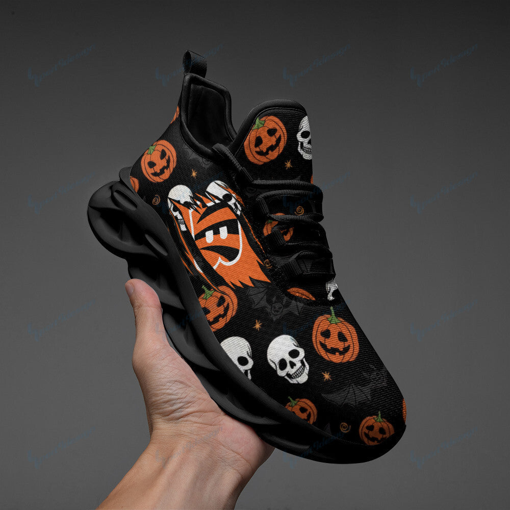 Ideafootwear Cincinnati Bengals NFL Max Soul Shoes Sneakers For Men And Women