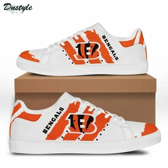 Ideafootwear Cincinnati Bengals Skate Stan Shoes Sneakes For Men And Women