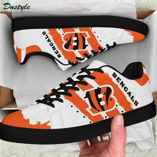 Ideafootwear Cincinnati Bengals Skate Stan Shoes Sneakes For Men And Women