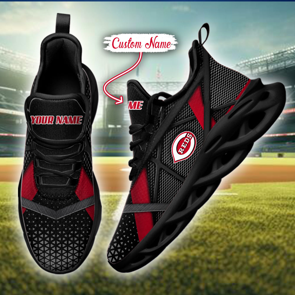 Ideafootwear Cincinnati Reds MLB Max Soul Shoes Sneakers For Men And Women