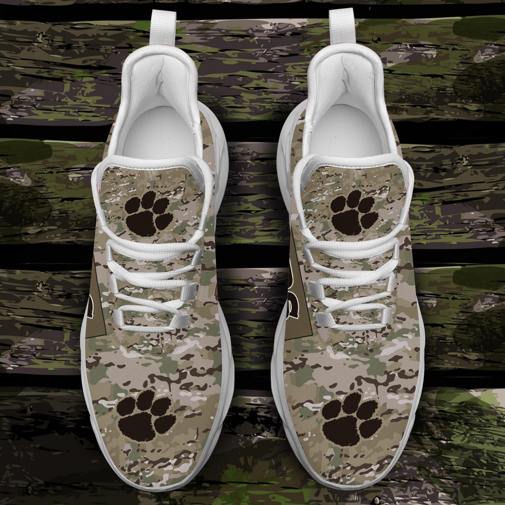 Ideafootwear Clemson Tigers Max Soul Shoes Sneakers For Men And Women