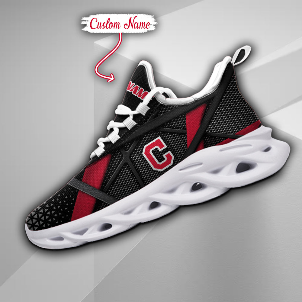 Ideafootwear Cleveland Indians MLB Max Soul Shoes Sneakers For Men And Women