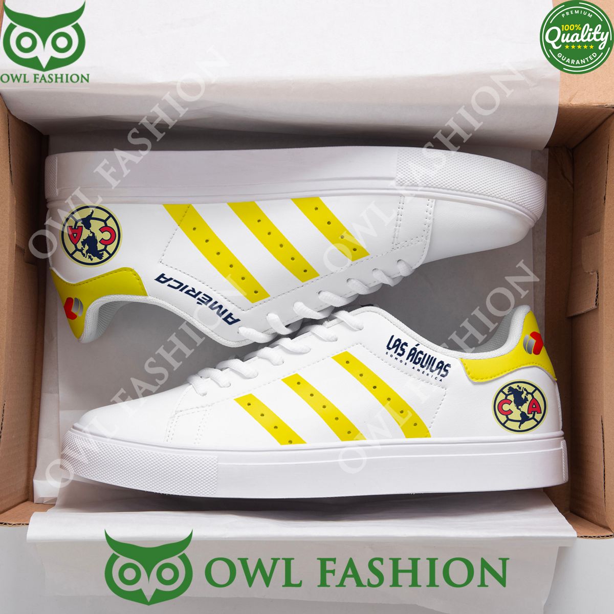 Ideafootwear Club América Skate Stan Shoes Sneakes For Men And Women