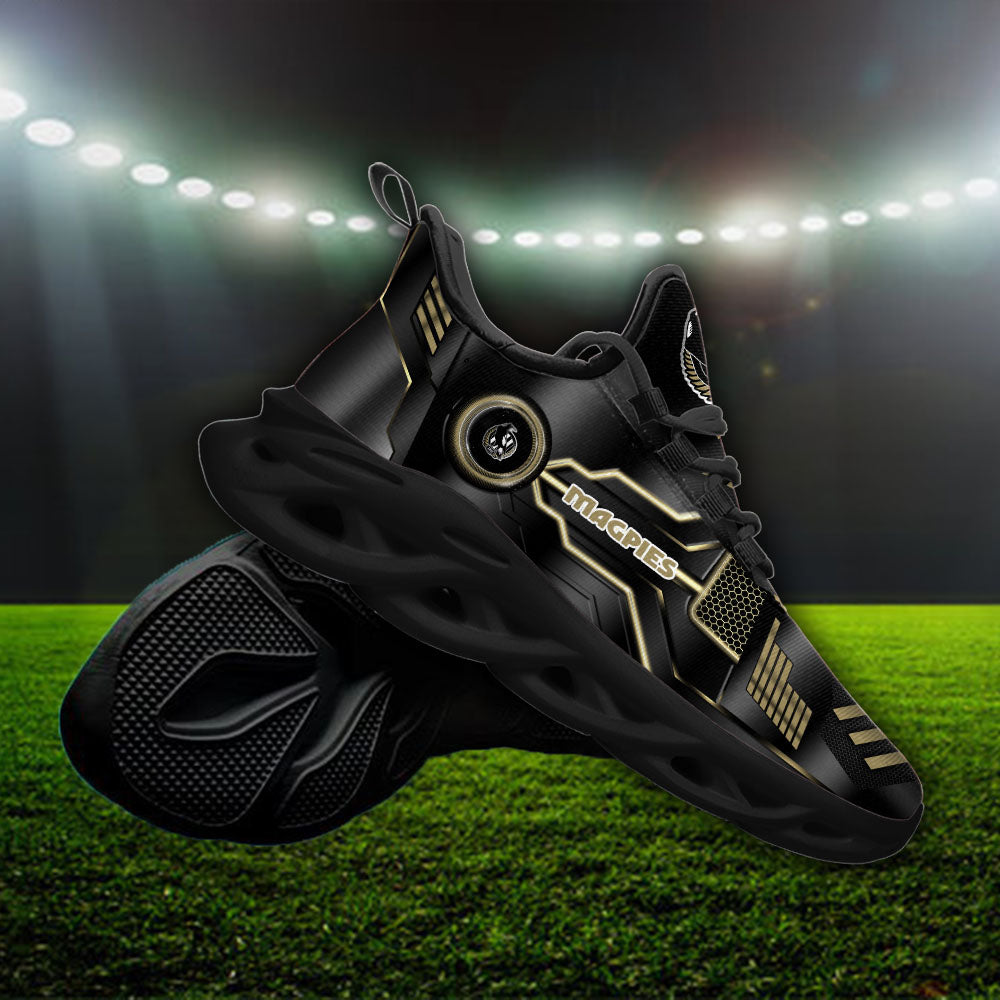 Ideafootwear Collingwood Magpies AFL Max Soul Shoes Sneakers For Men And Women