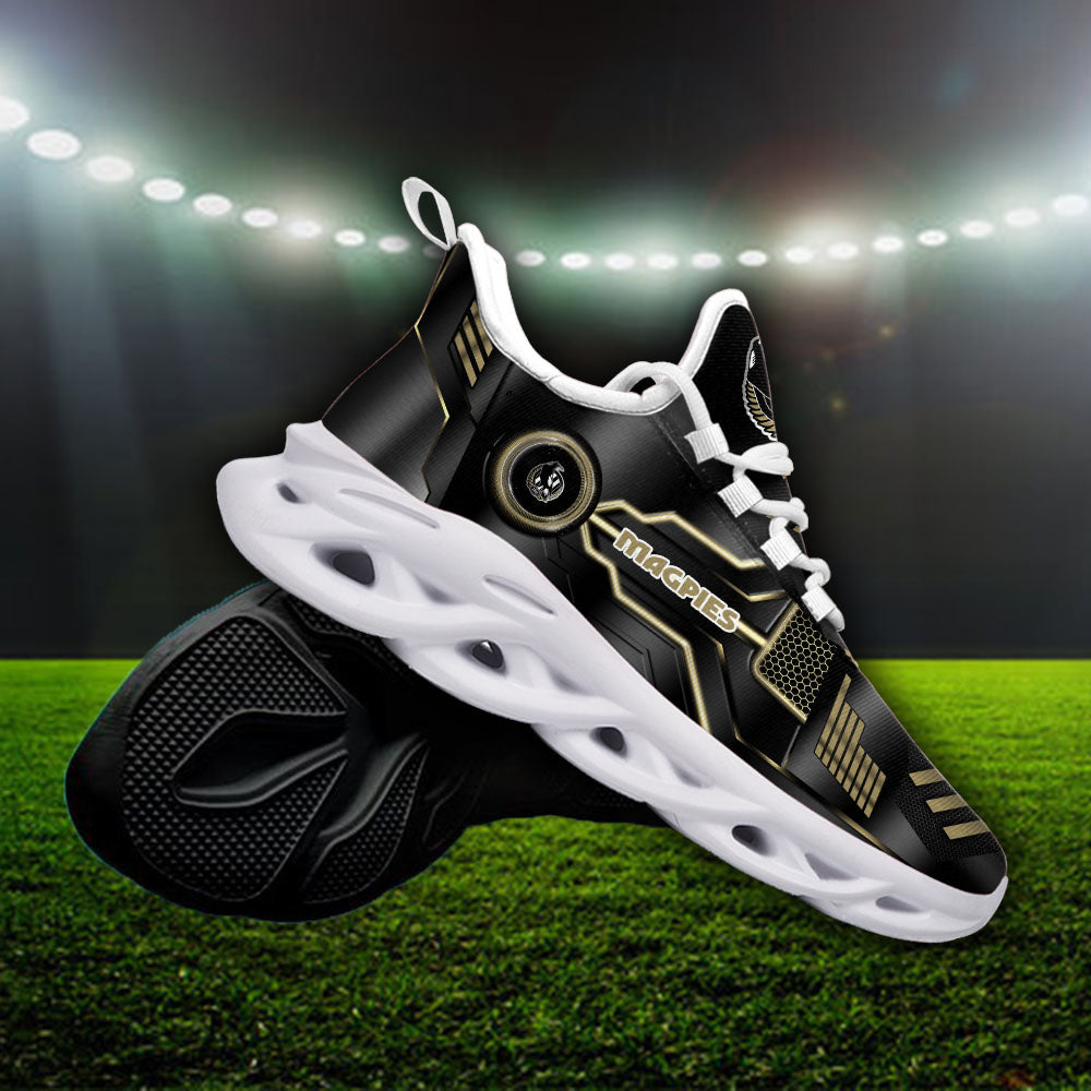 Ideafootwear Collingwood Magpies AFL Max Soul Shoes Sneakers For Men And Women