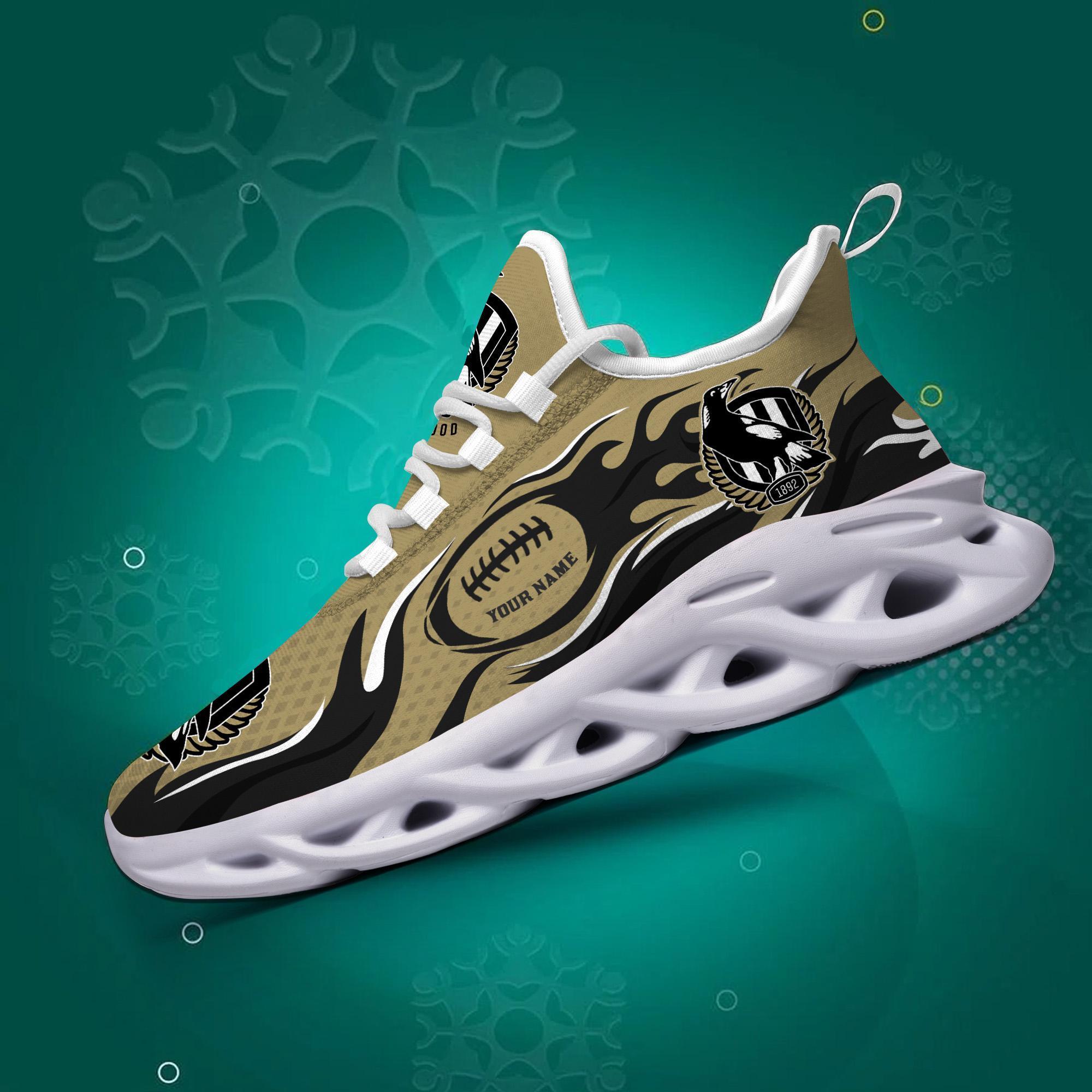 Ideafootwear Collingwood Magpies Max Soul Shoes Sneakers For Men And Women