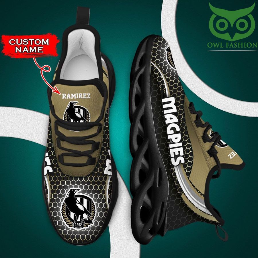 Ideafootwear Collingwood Magpies Max Soul Shoes Sneakers For Men And Women