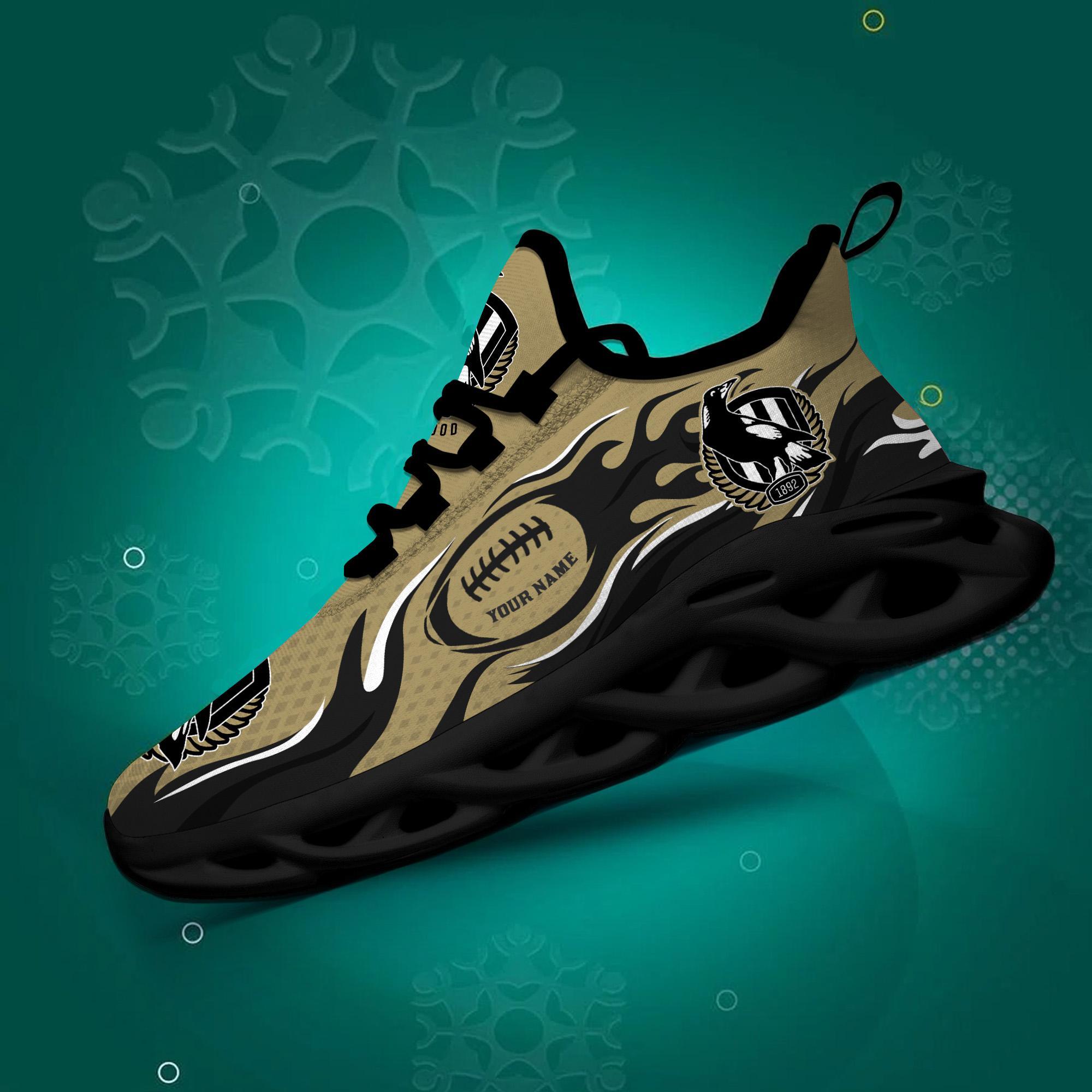 Ideafootwear Collingwood Magpies Max Soul Shoes Sneakers For Men And Women