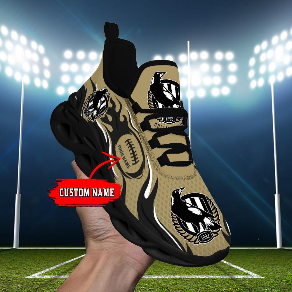 Ideafootwear Collingwood Magpies Max Soul Shoes Sneakers For Men And Women