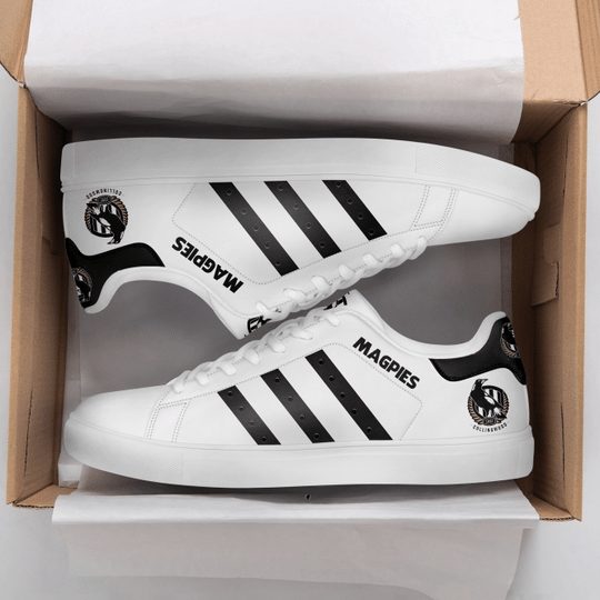 Ideafootwear Collingwood Magpies Skate Stan Shoes Sneakes For Men And Women
