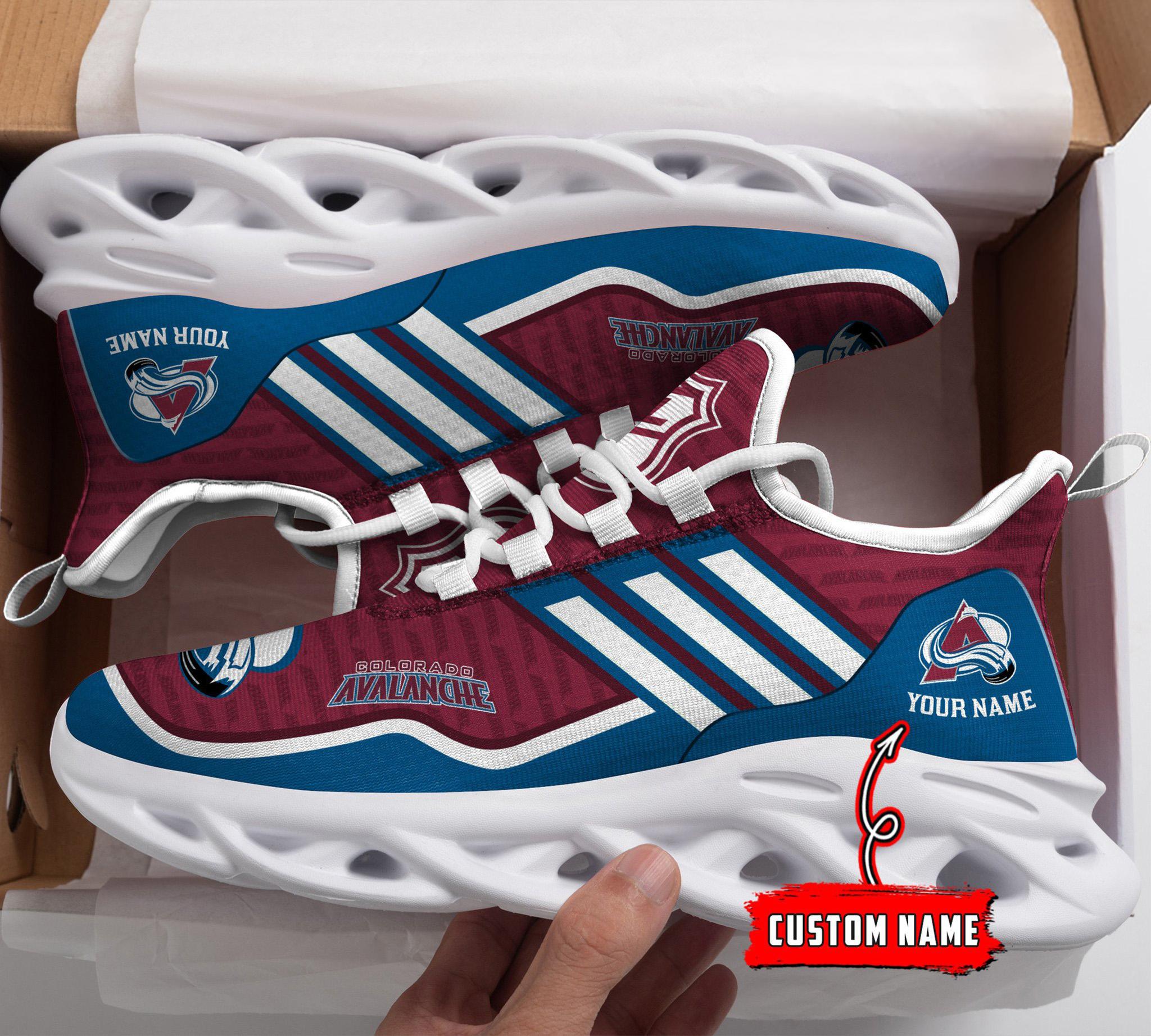 Ideafootwear Colorado Avalanche Max Soul Shoes Sneakers For Men And Women