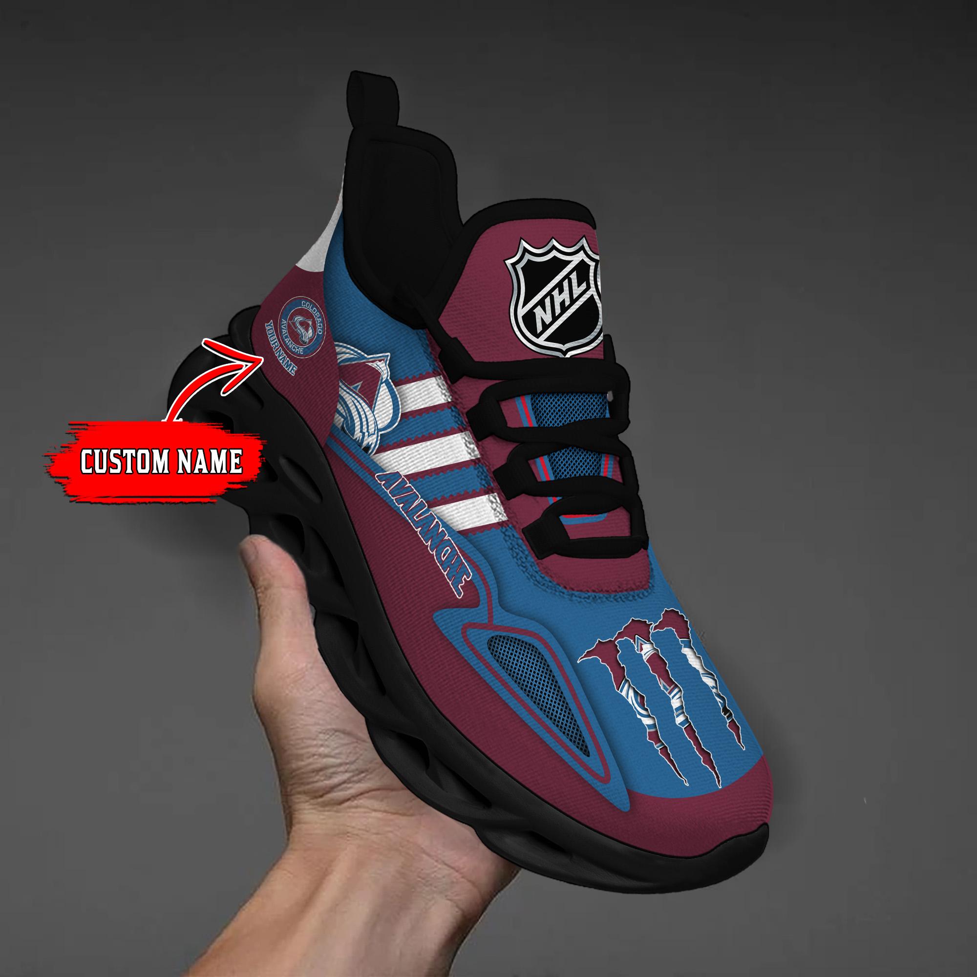 Ideafootwear Colorado Avalanche Max Soul Shoes Sneakers For Men And Women