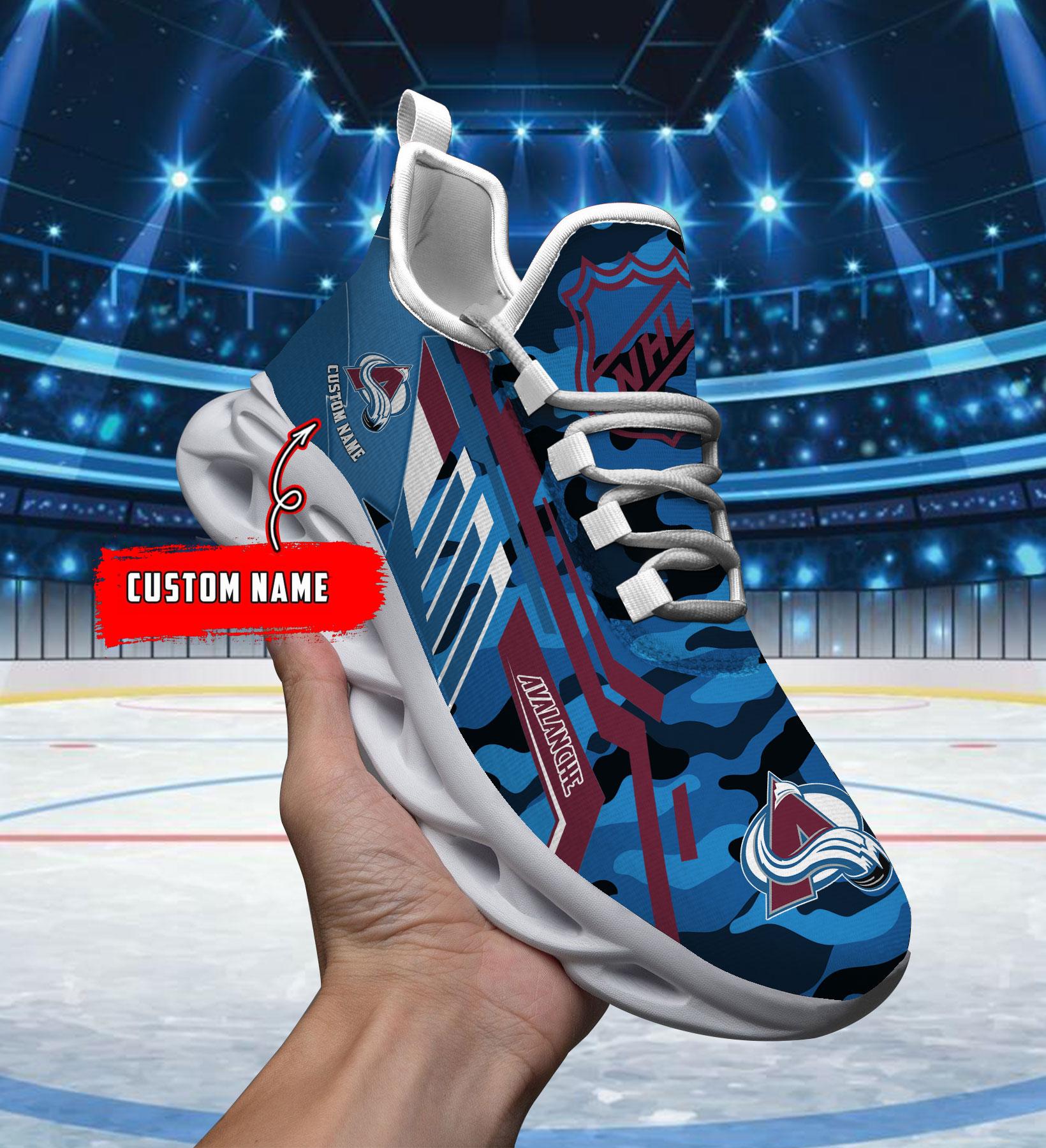 Ideafootwear Colorado Avalanche Max Soul Shoes Sneakers For Men And Women