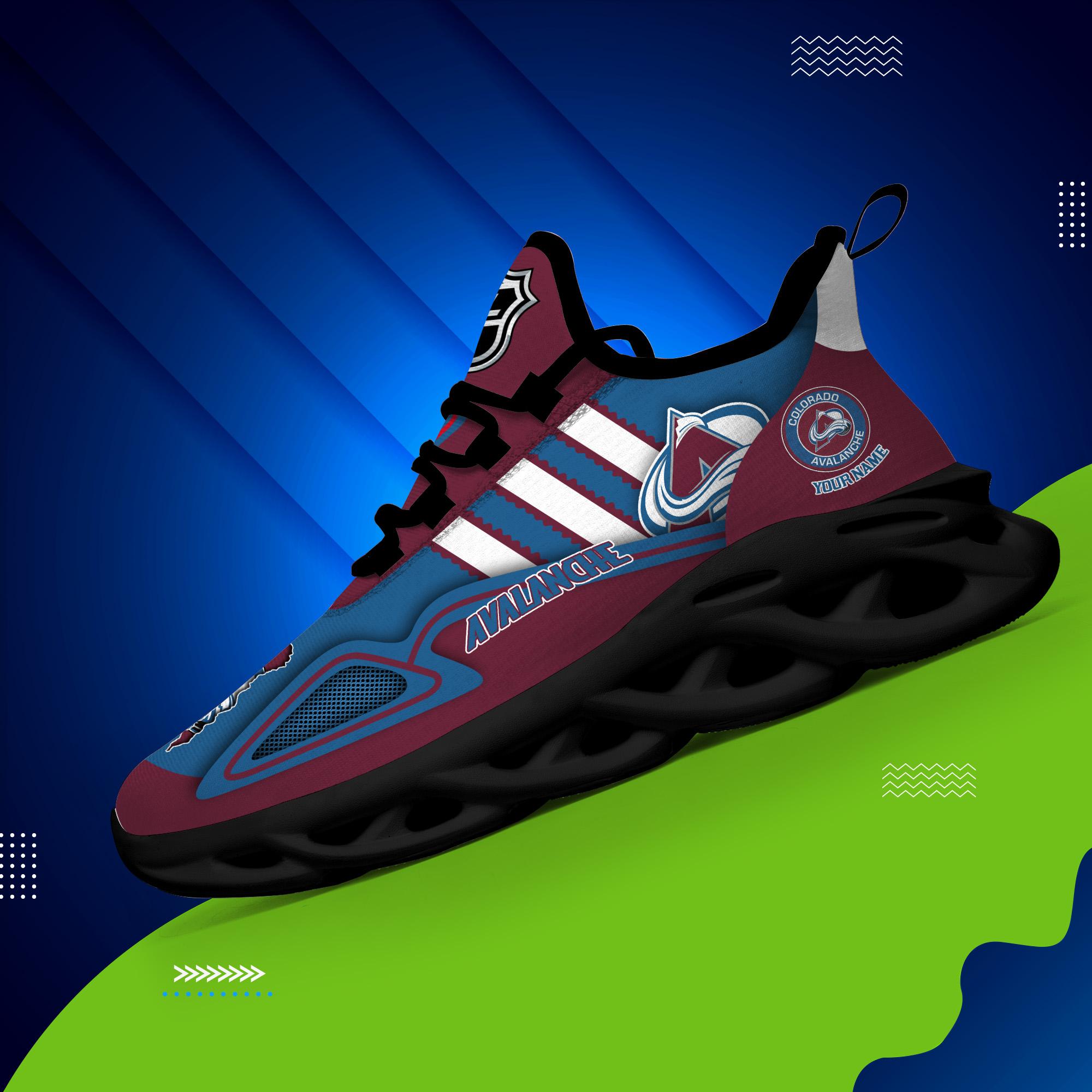 Ideafootwear Colorado Avalanche Max Soul Shoes Sneakers For Men And Women