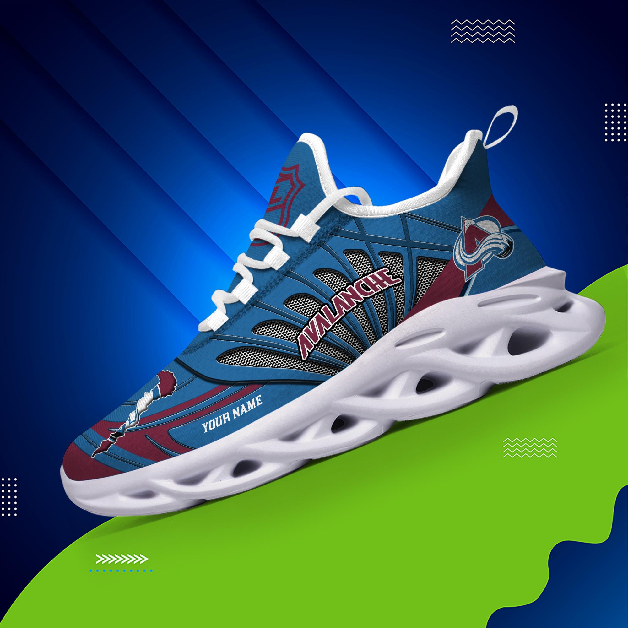Ideafootwear Colorado Avalanche Max Soul Shoes Sneakers For Men And Women