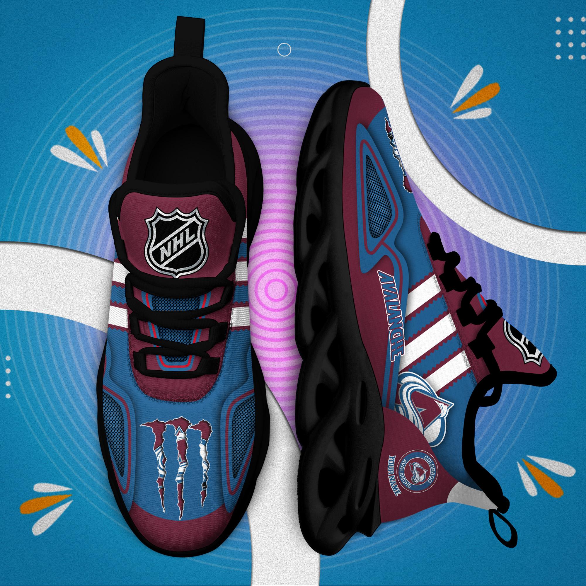 Ideafootwear Colorado Avalanche Max Soul Shoes Sneakers For Men And Women