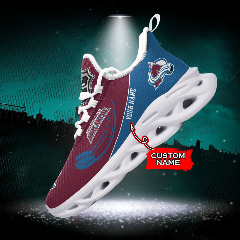 Ideafootwear Colorado Avalanche NHL Max Soul Shoes Sneakers For Men And Women