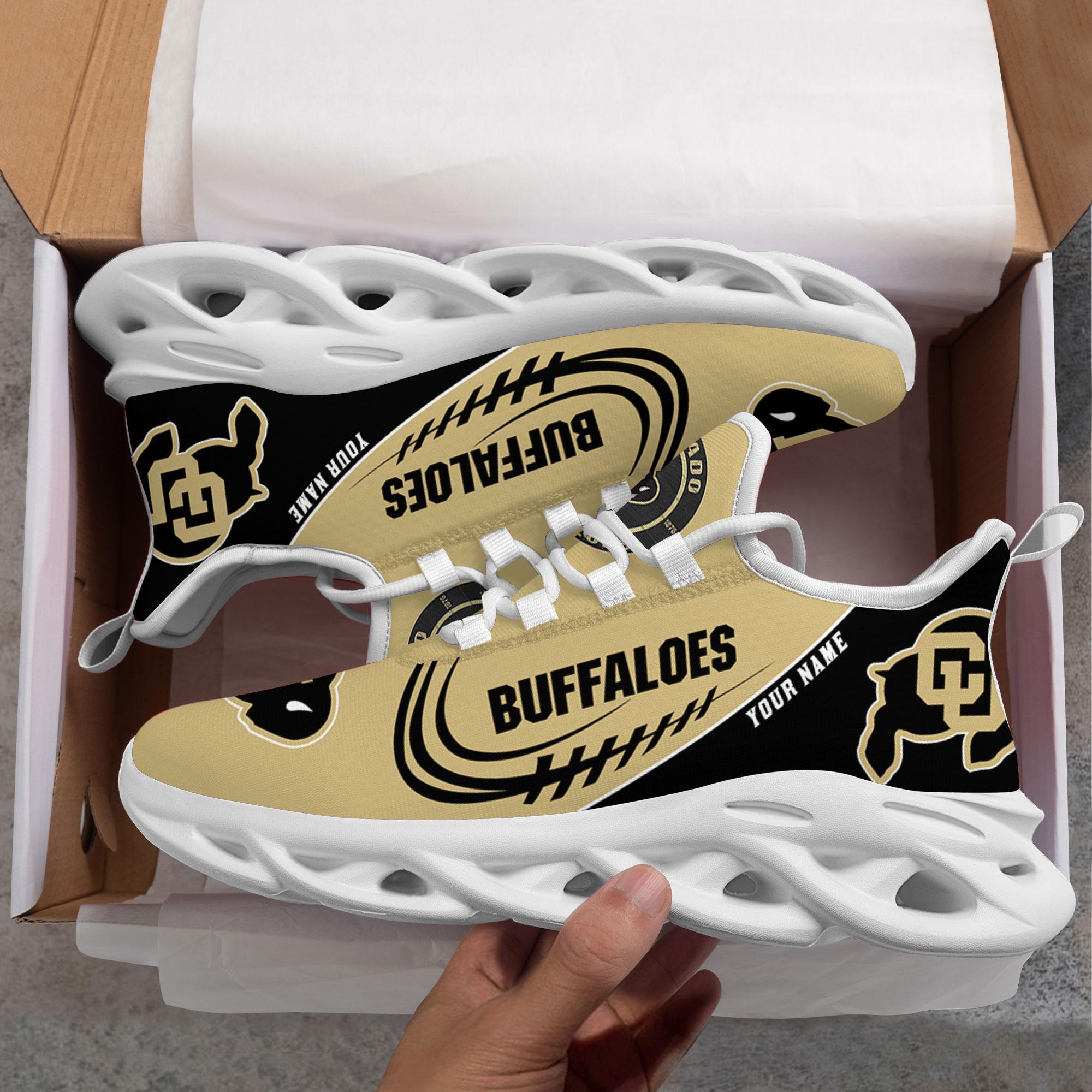 Ideafootwear Colorado Buffaloes Max Soul Shoes Sneakers For Men And Women