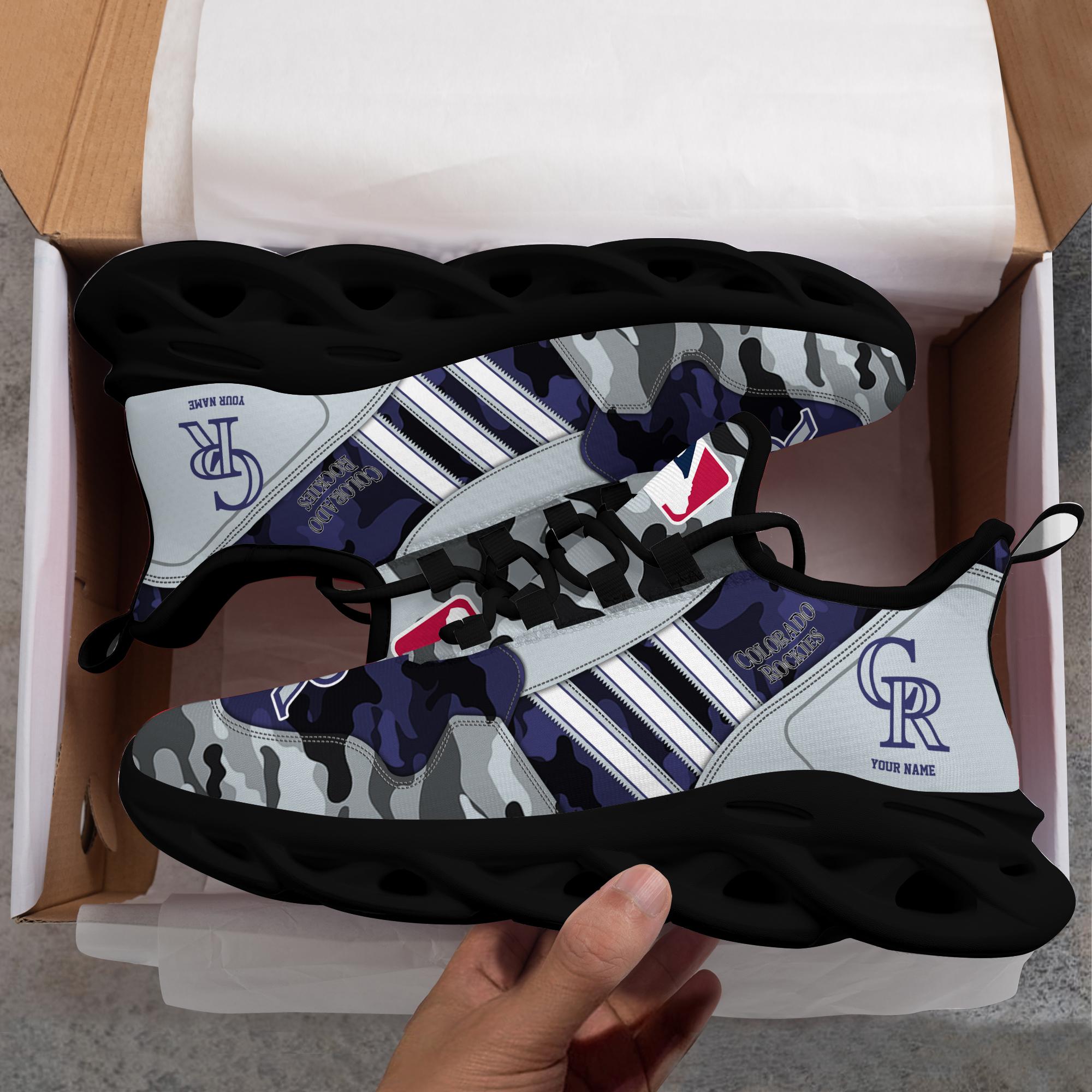 Ideafootwear Colorado Rockies Max Soul Shoes Sneakers For Men And Women