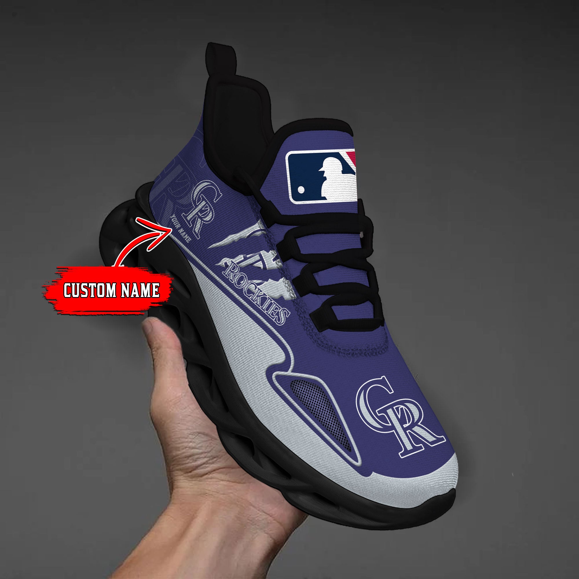 Ideafootwear Colorado Rockies Max Soul Shoes Sneakers For Men And Women