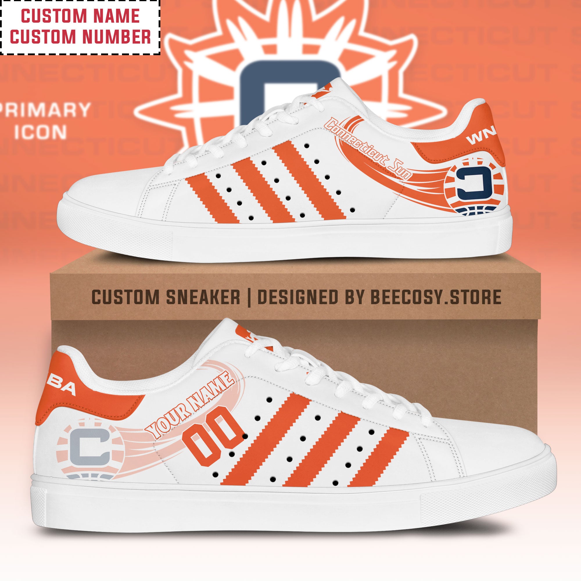 Ideafootwear Connecticut Sun Skate Stan Shoes Sneakes For Men And Women