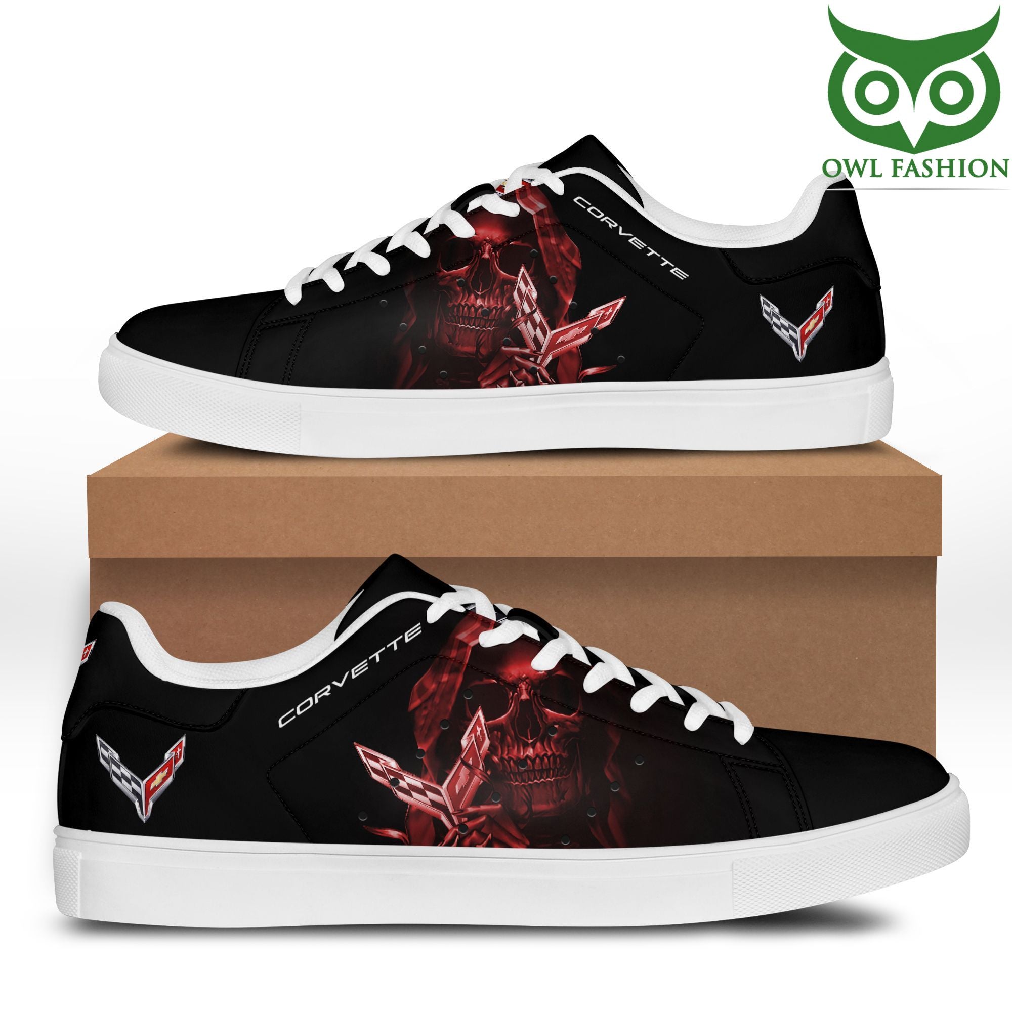Ideafootwear Corvette Skate Stan Shoes Sneakes For Men And Women