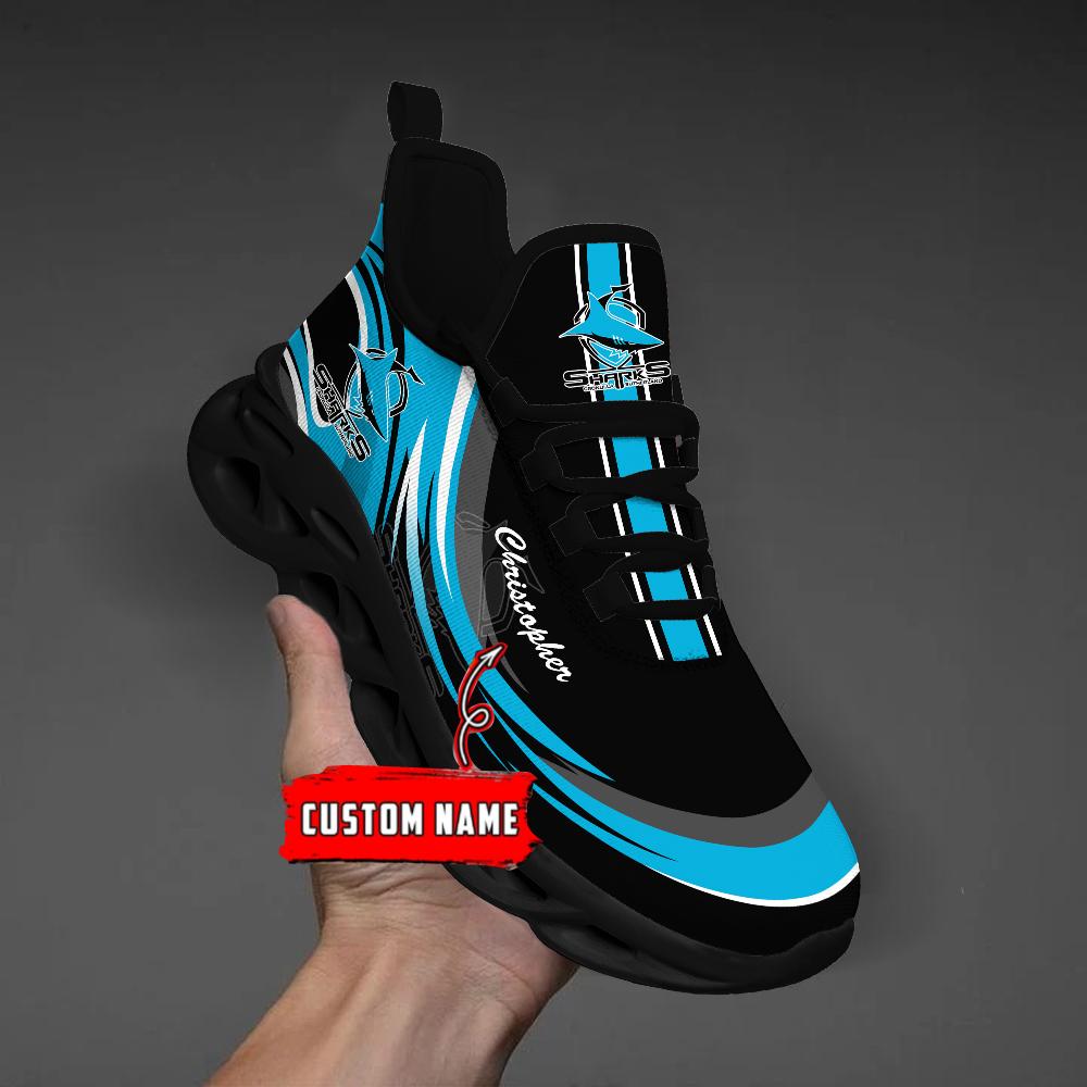 Ideafootwear Cronulla Sharks Max Soul Shoes Sneakers For Men And Women