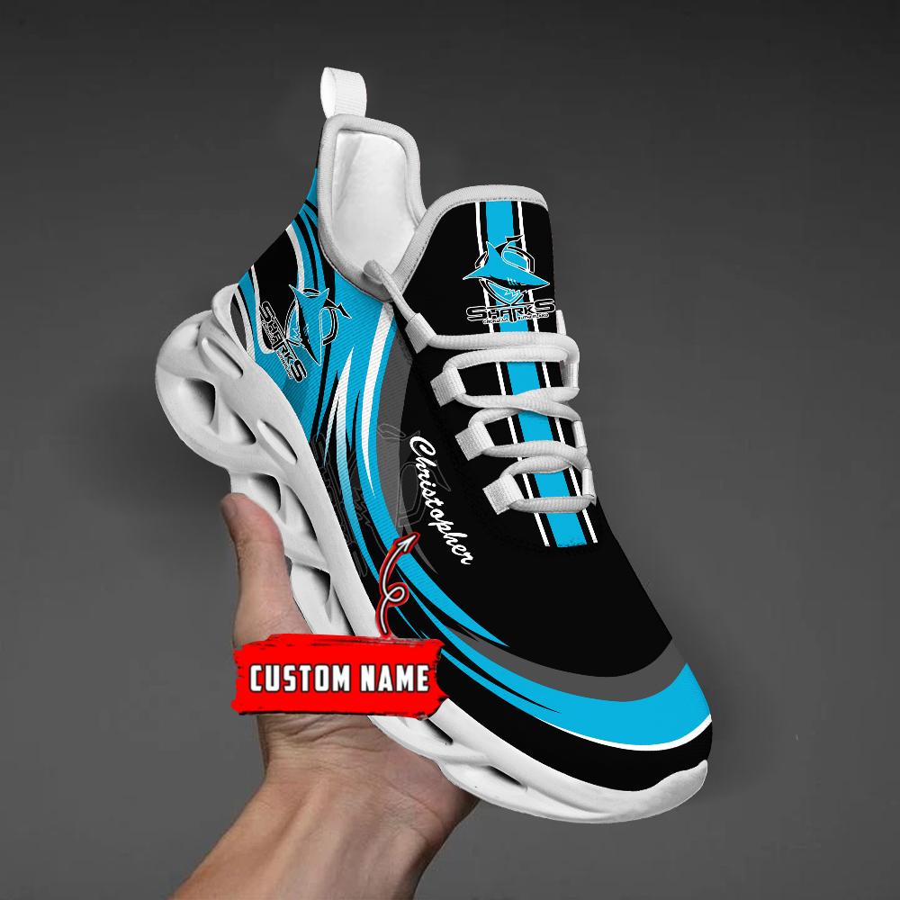 Ideafootwear Cronulla Sharks Max Soul Shoes Sneakers For Men And Women