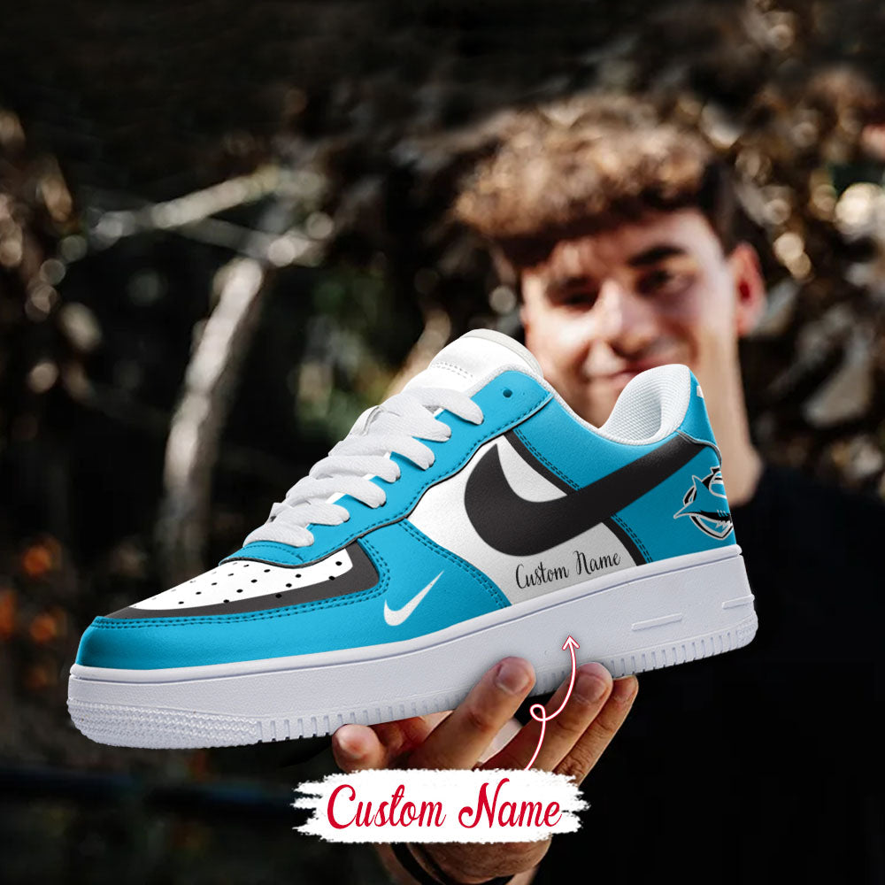 Ideafootwear Cronulla-Sutherland Sharks Air Low-Top Sneakers Shoes For Men And Women