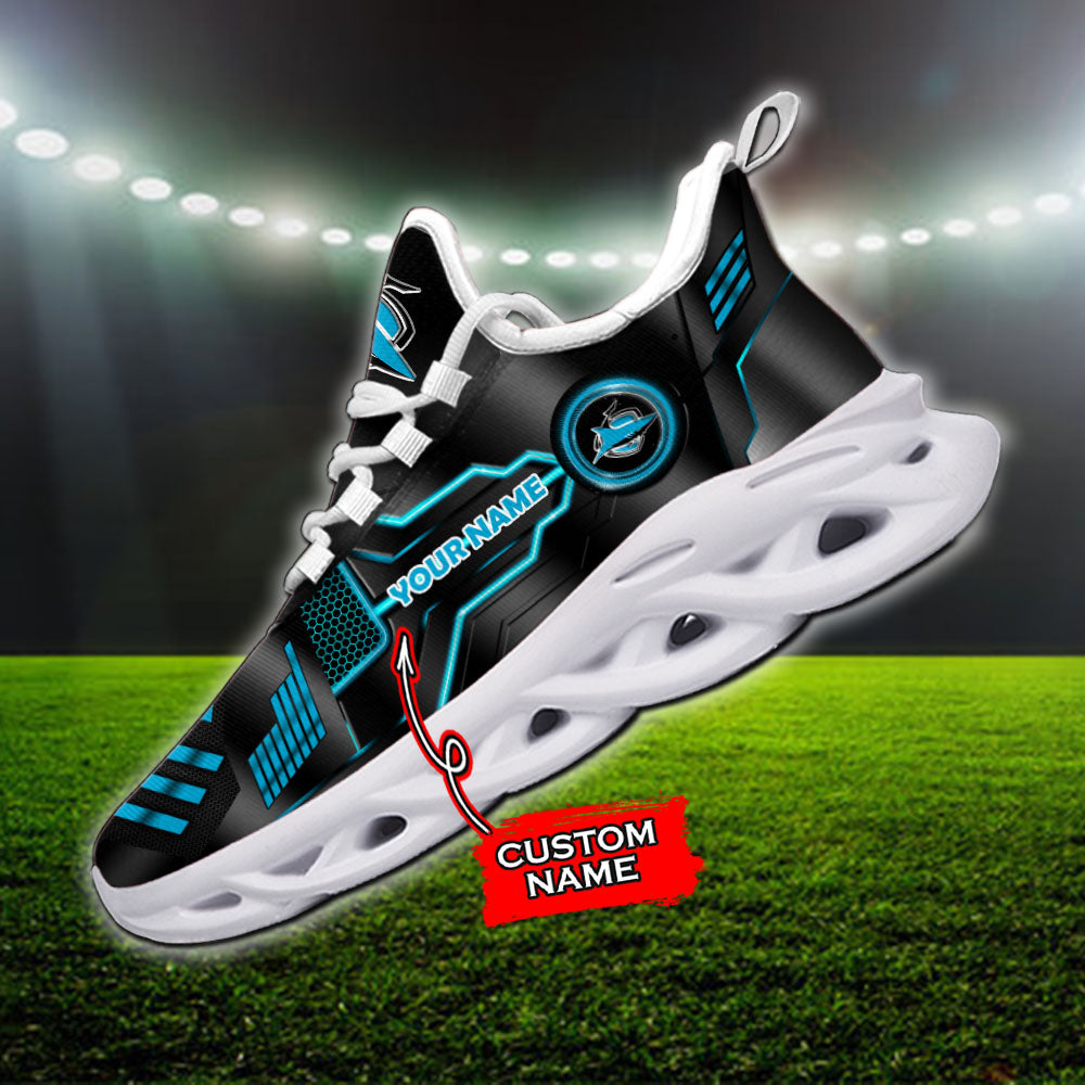 Ideafootwear Cronulla-Sutherland Sharks NRL Max Soul Shoes Sneakers For Men And Women