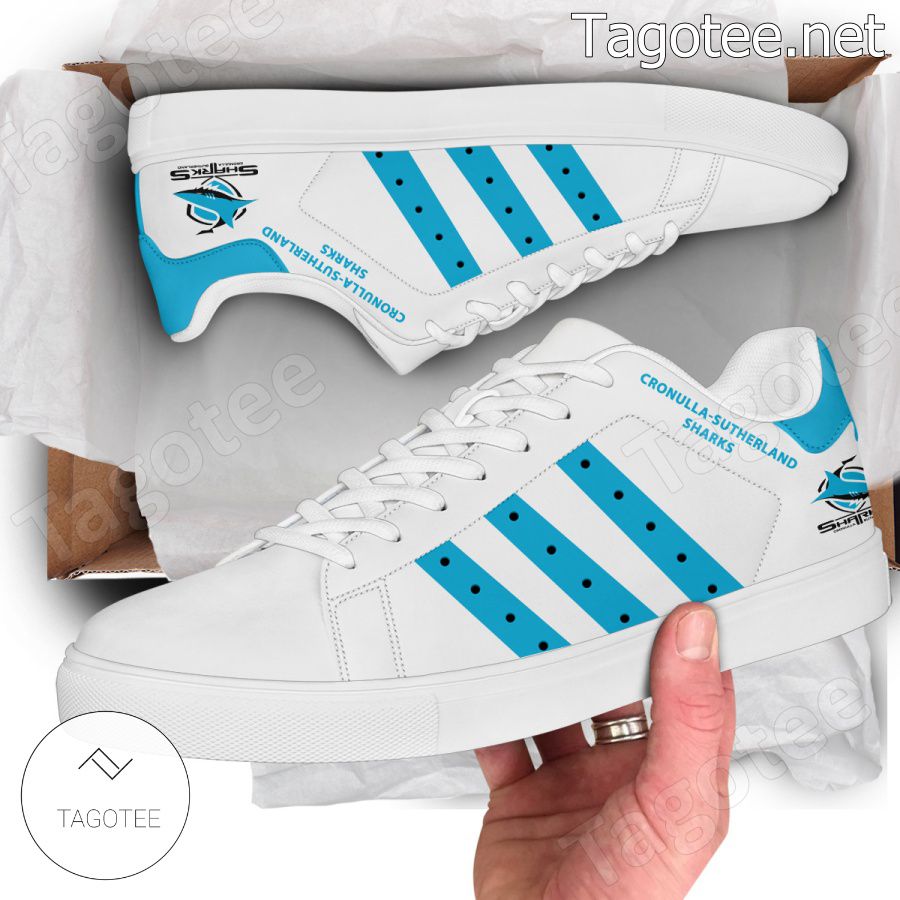 Ideafootwear Cronulla-Sutherland Sharks Skate Stan Shoes Sneakes For Men And Women