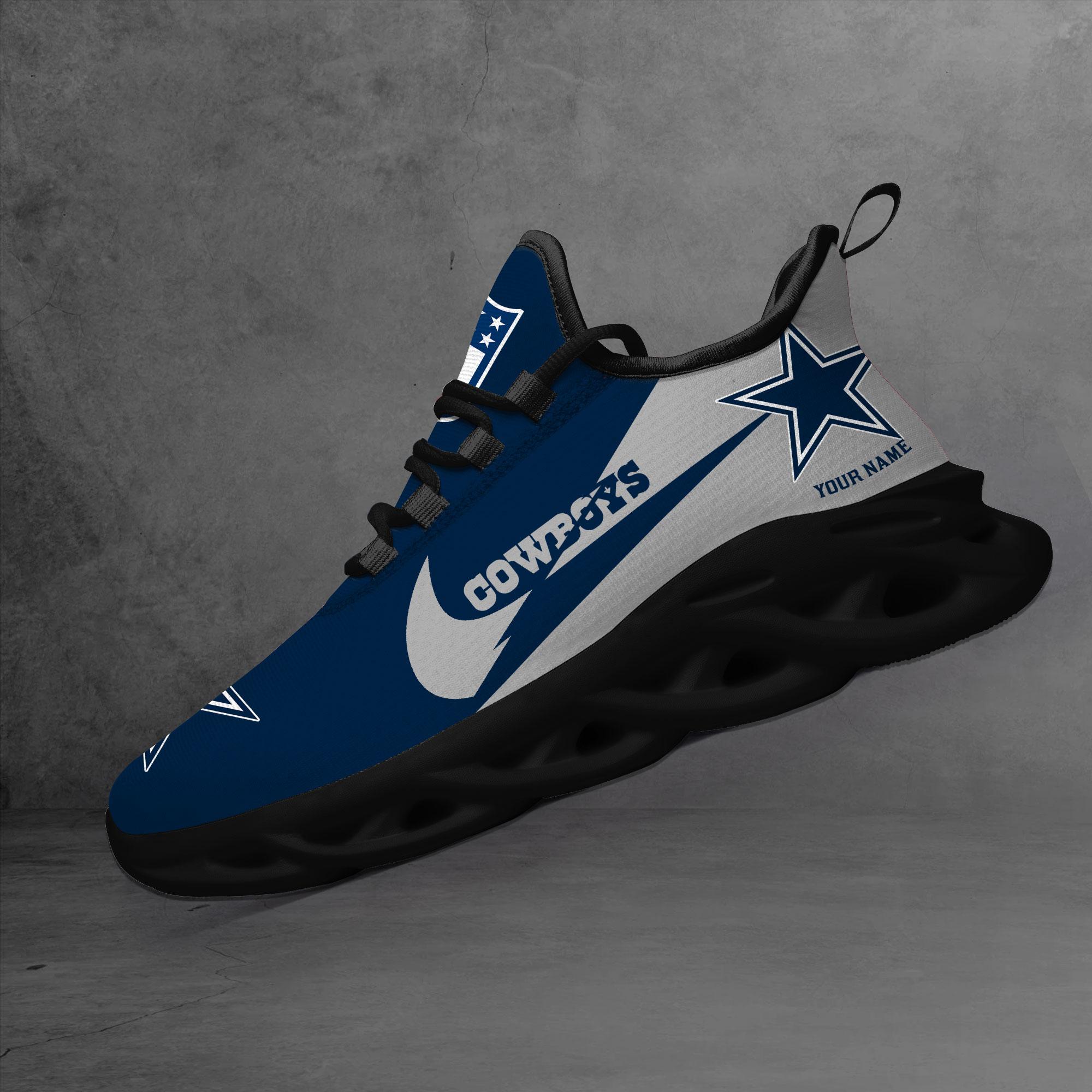 Ideafootwear Dallas Cowboys Max Soul Shoes Sneakers For Men And Women