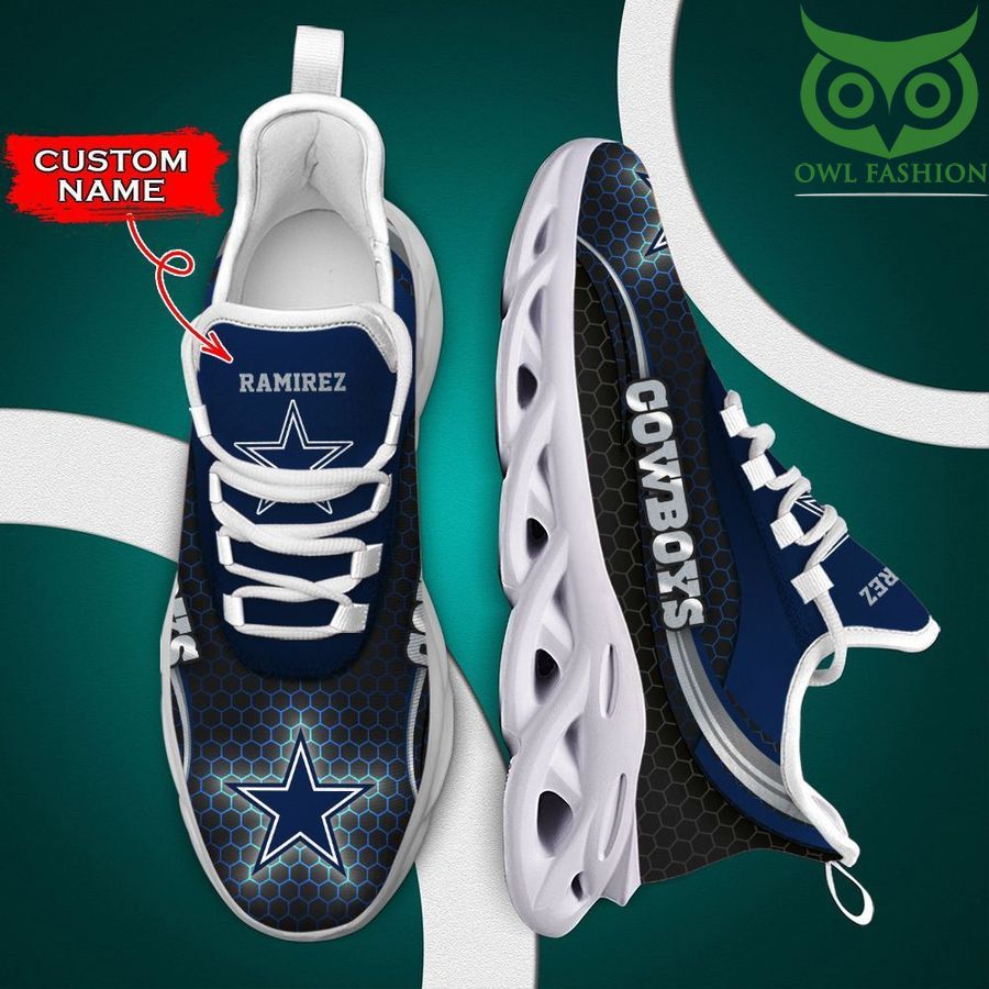Ideafootwear Dallas Cowboys Max Soul Shoes Sneakers For Men And Women