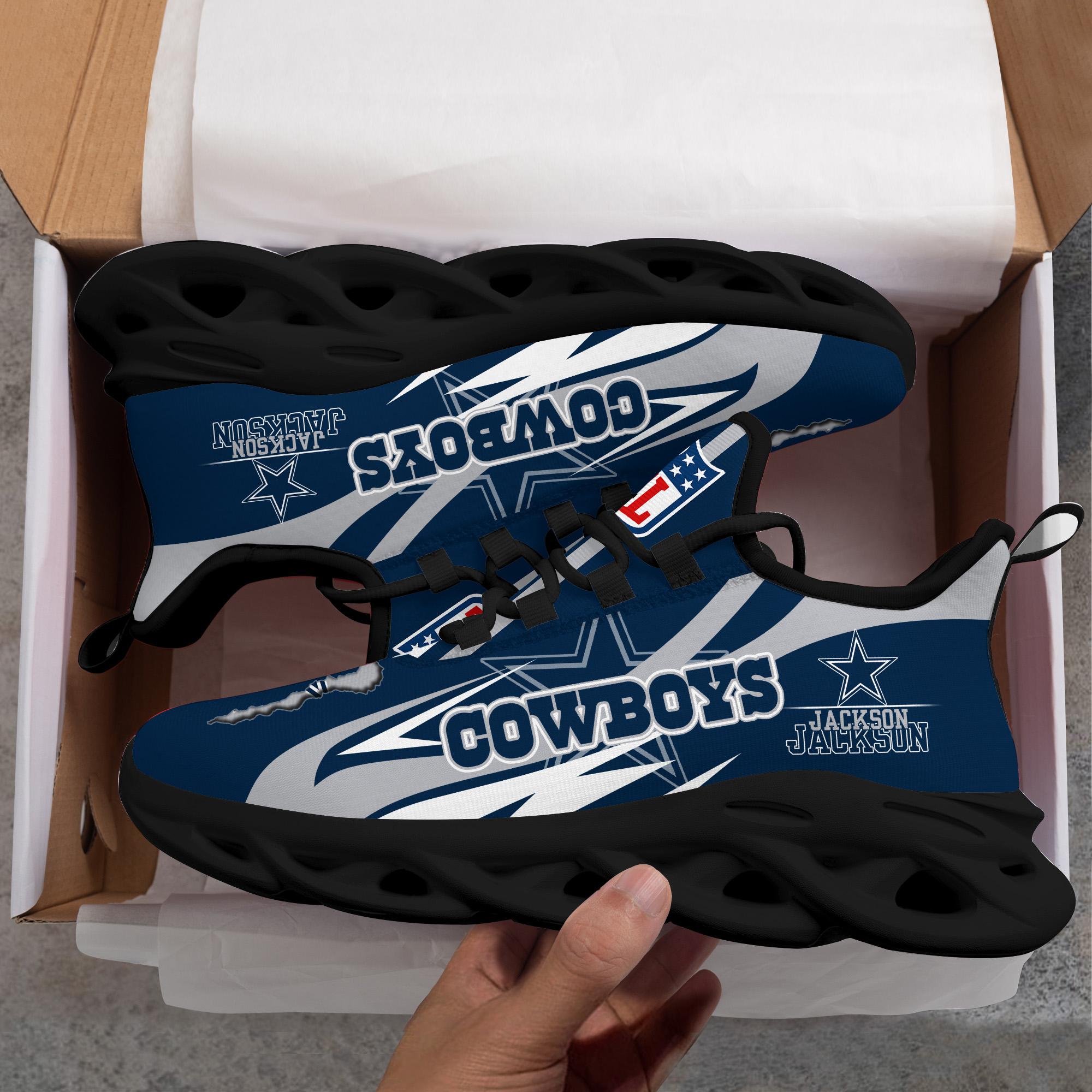 Ideafootwear Dallas Cowboys Max Soul Shoes Sneakers For Men And Women