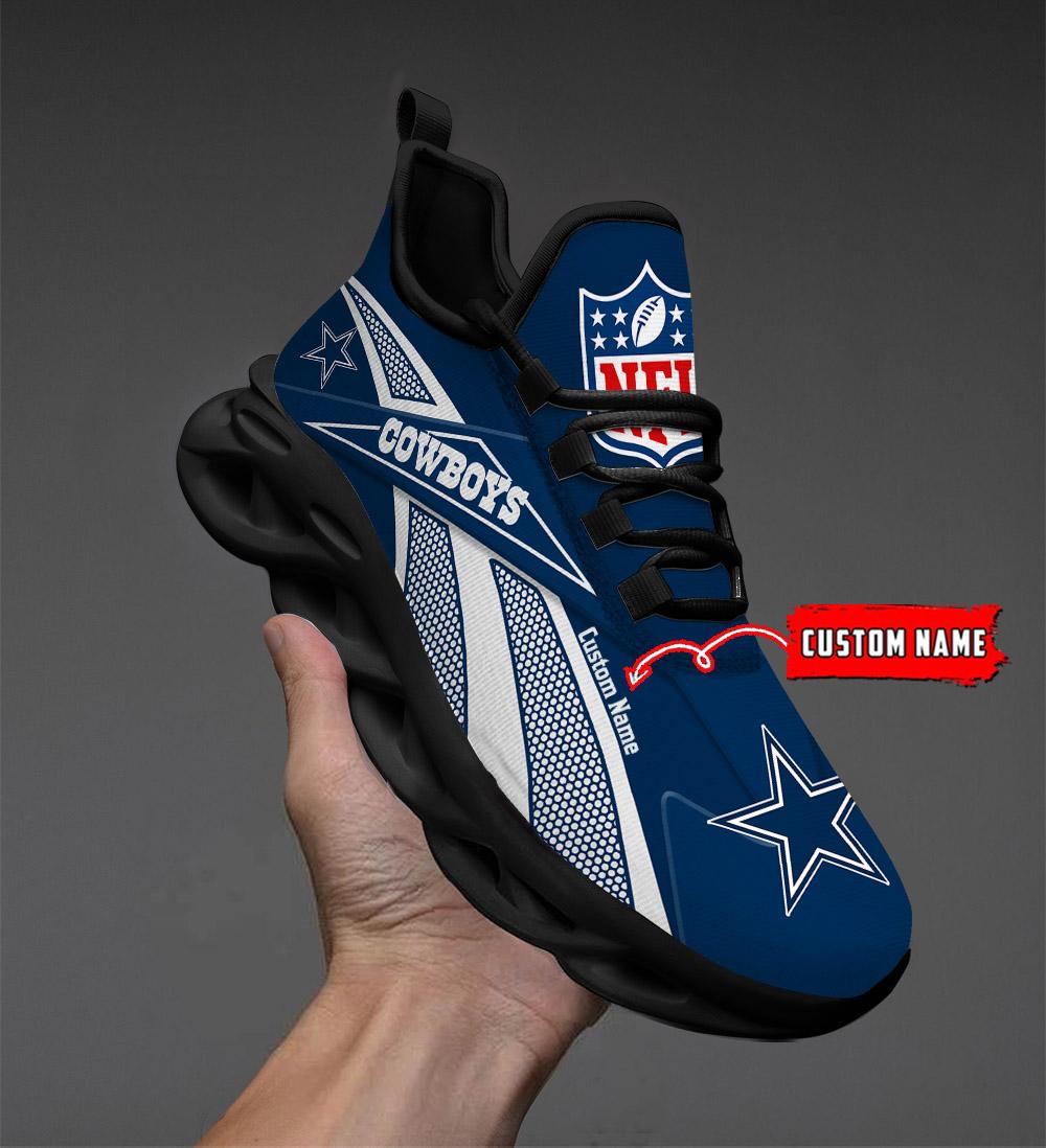 Ideafootwear Dallas Cowboys Max Soul Shoes Sneakers For Men And Women