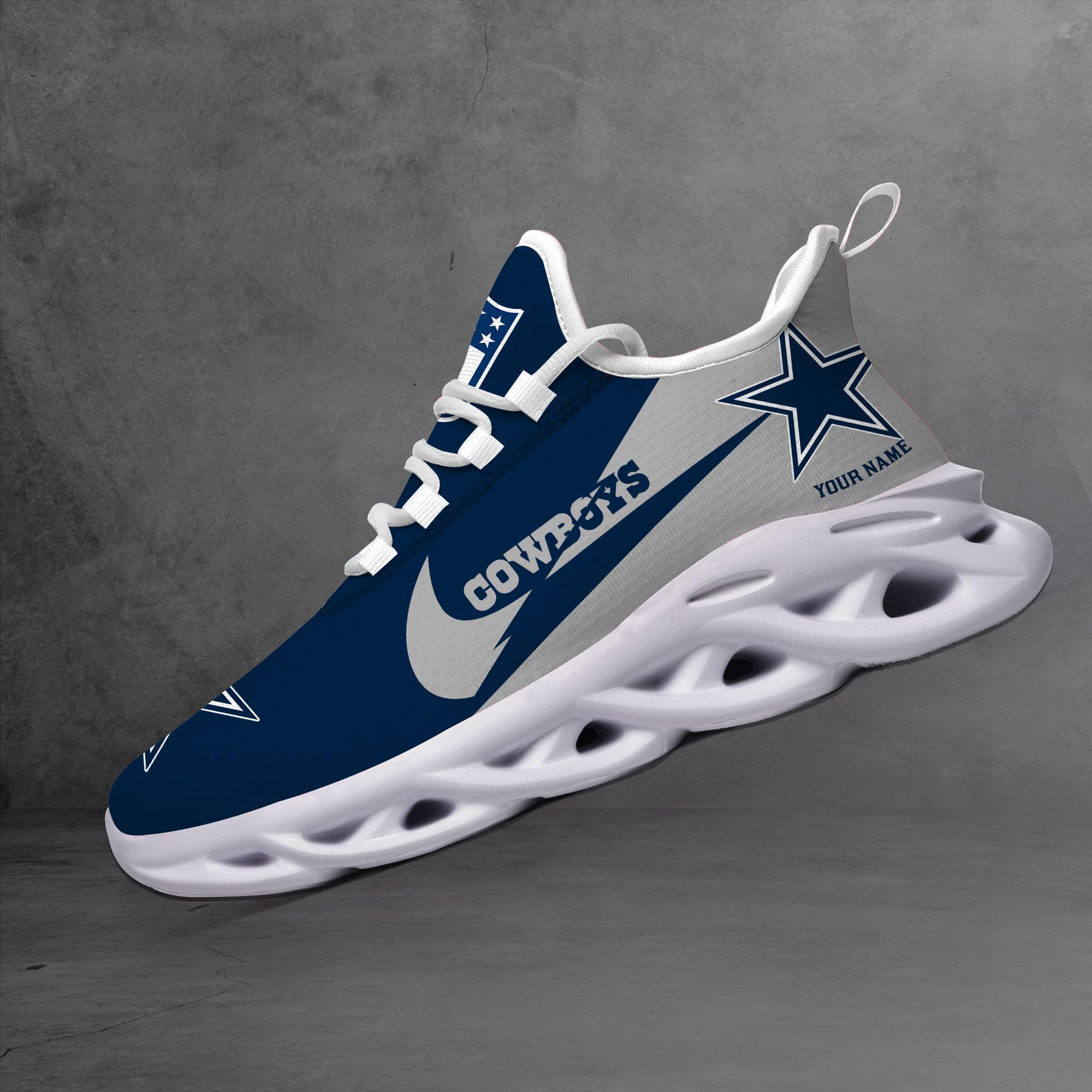 Ideafootwear Dallas Cowboys Max Soul Shoes Sneakers For Men And Women