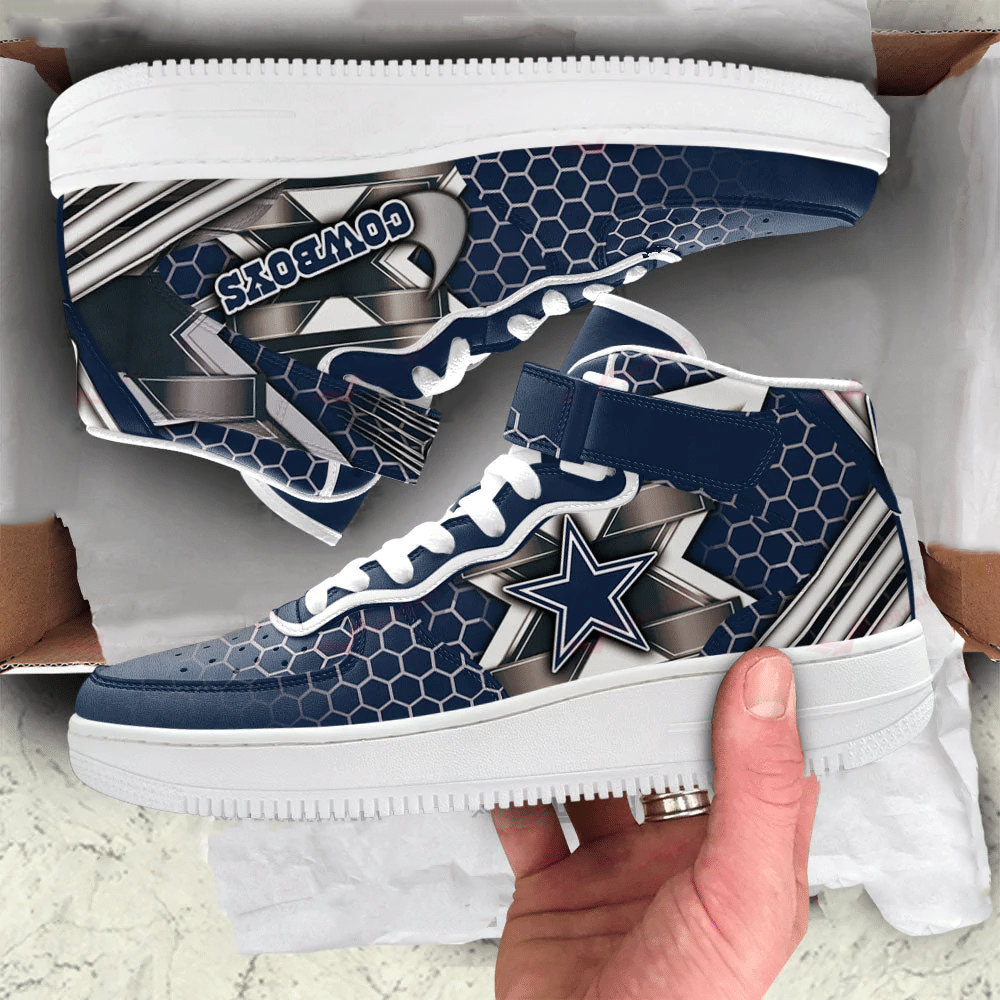 Ideafootwear Dallas Cowboys NFL Air Low-Top Sneakers Shoes For Men And Women