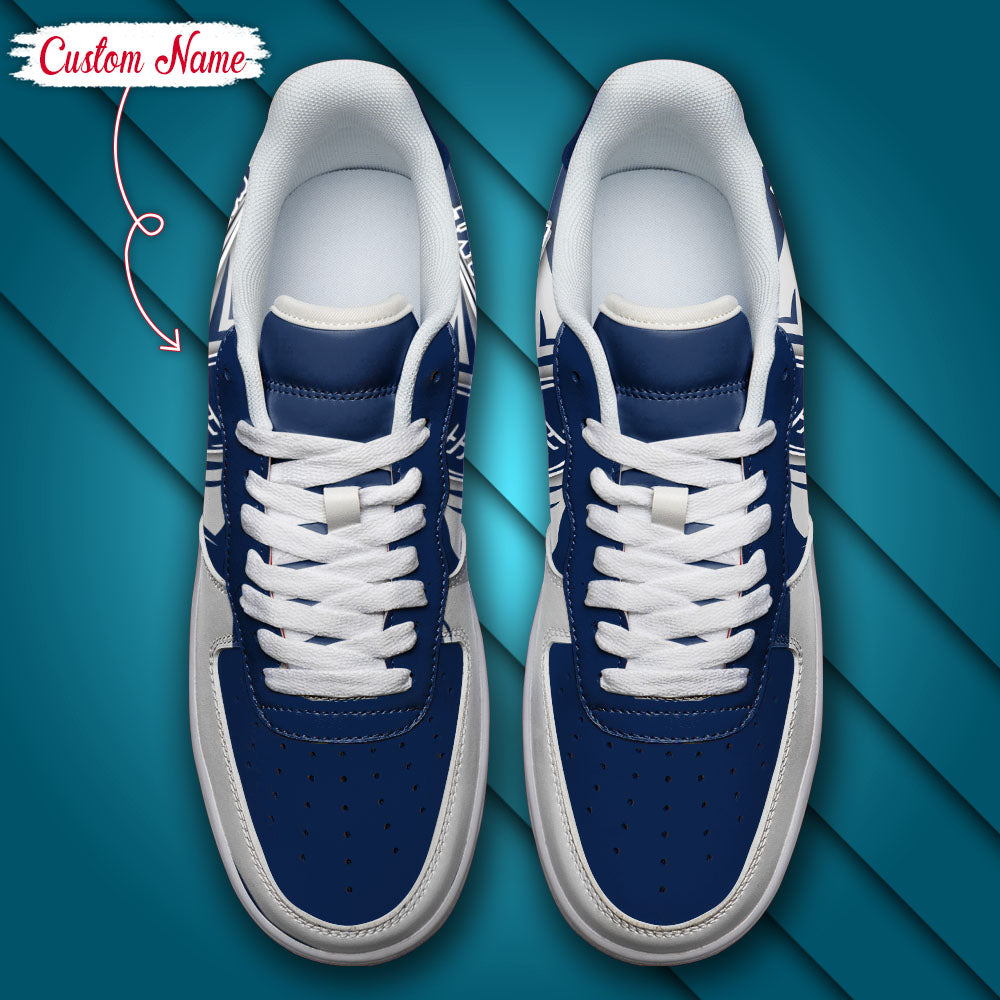 Ideafootwear Dallas Cowboys NFL Air Low-Top Sneakers Shoes For Men And Women