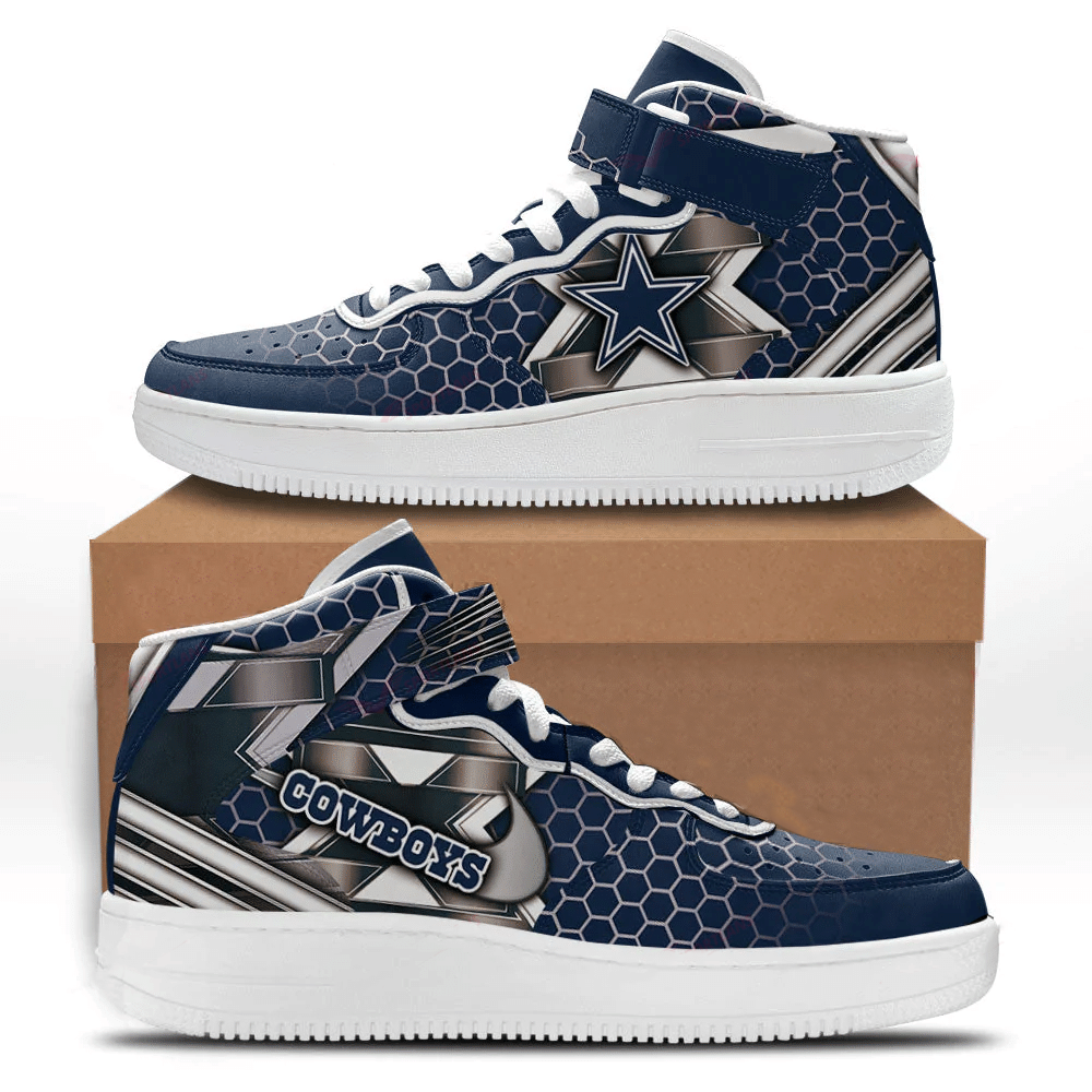 Ideafootwear Dallas Cowboys NFL Air Low-Top Sneakers Shoes For Men And Women