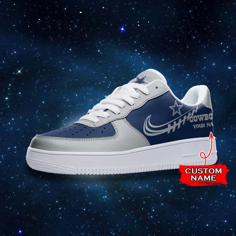 Ideafootwear Dallas Cowboys NFL Air Low-Top Sneakers Shoes For Men And Women