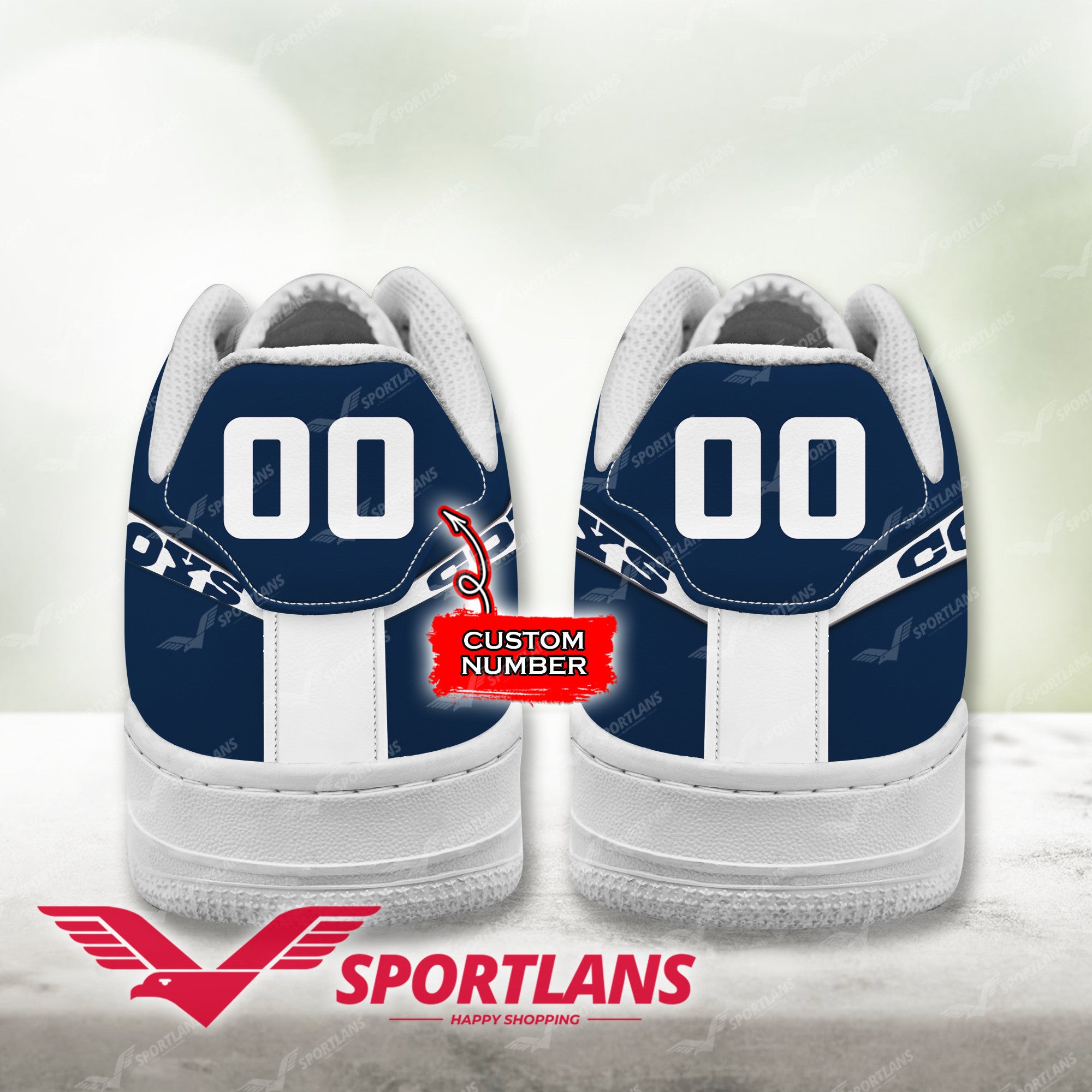 Ideafootwear Dallas Cowboys NFL Air Low-Top Sneakers Shoes For Men And Women