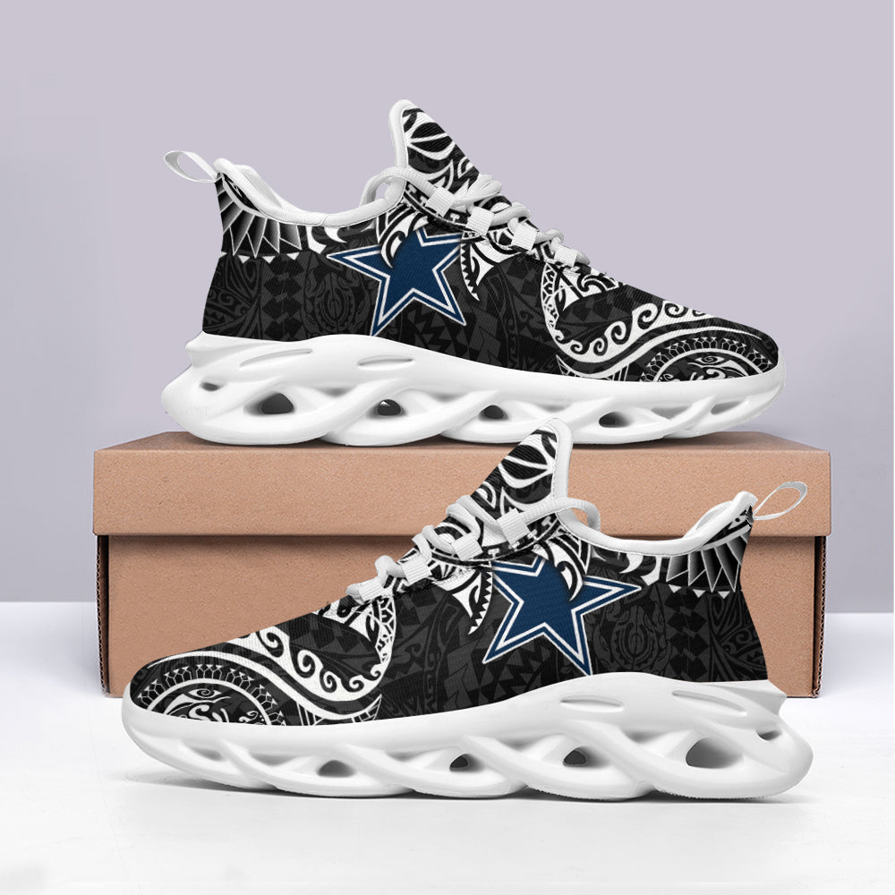 Ideafootwear Dallas Cowboys NFL Max Soul Shoes Sneakers For Men And Women