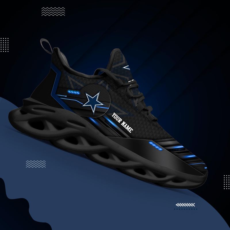 Ideafootwear Dallas Cowboys NFL Max Soul Shoes Sneakers For Men And Women