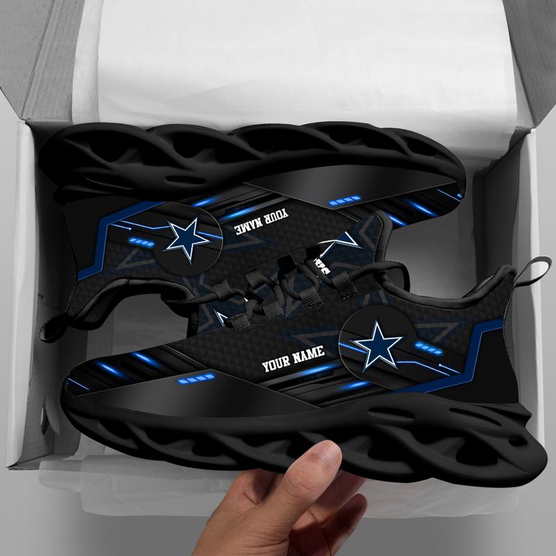 Ideafootwear Dallas Cowboys NFL Max Soul Shoes Sneakers For Men And Women