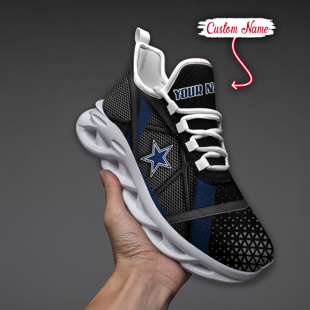 Ideafootwear Dallas Cowboys NFL Max Soul Shoes Sneakers For Men And Women