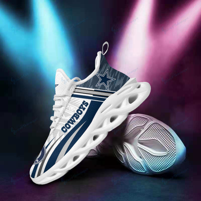 Ideafootwear Dallas Cowboys NFL Max Soul Shoes Sneakers For Men And Women