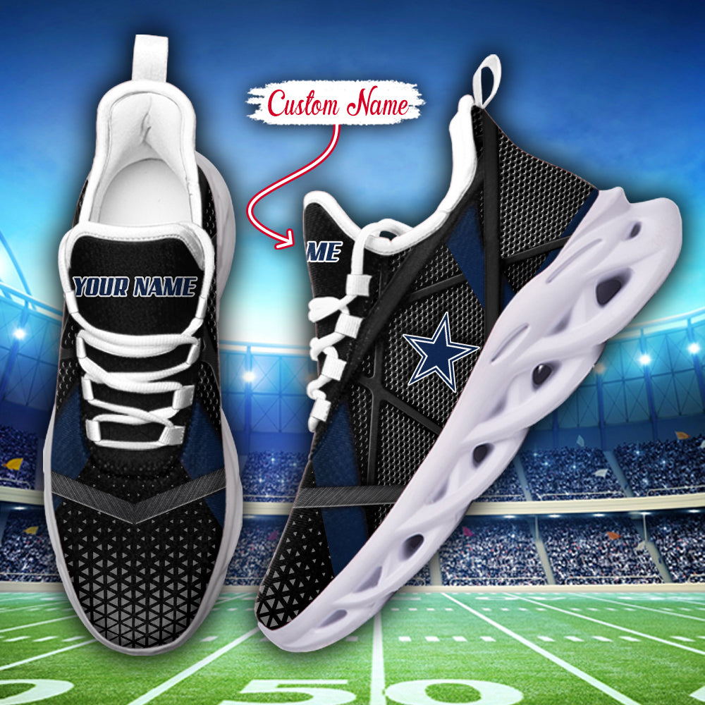 Ideafootwear Dallas Cowboys NFL Max Soul Shoes Sneakers For Men And Women