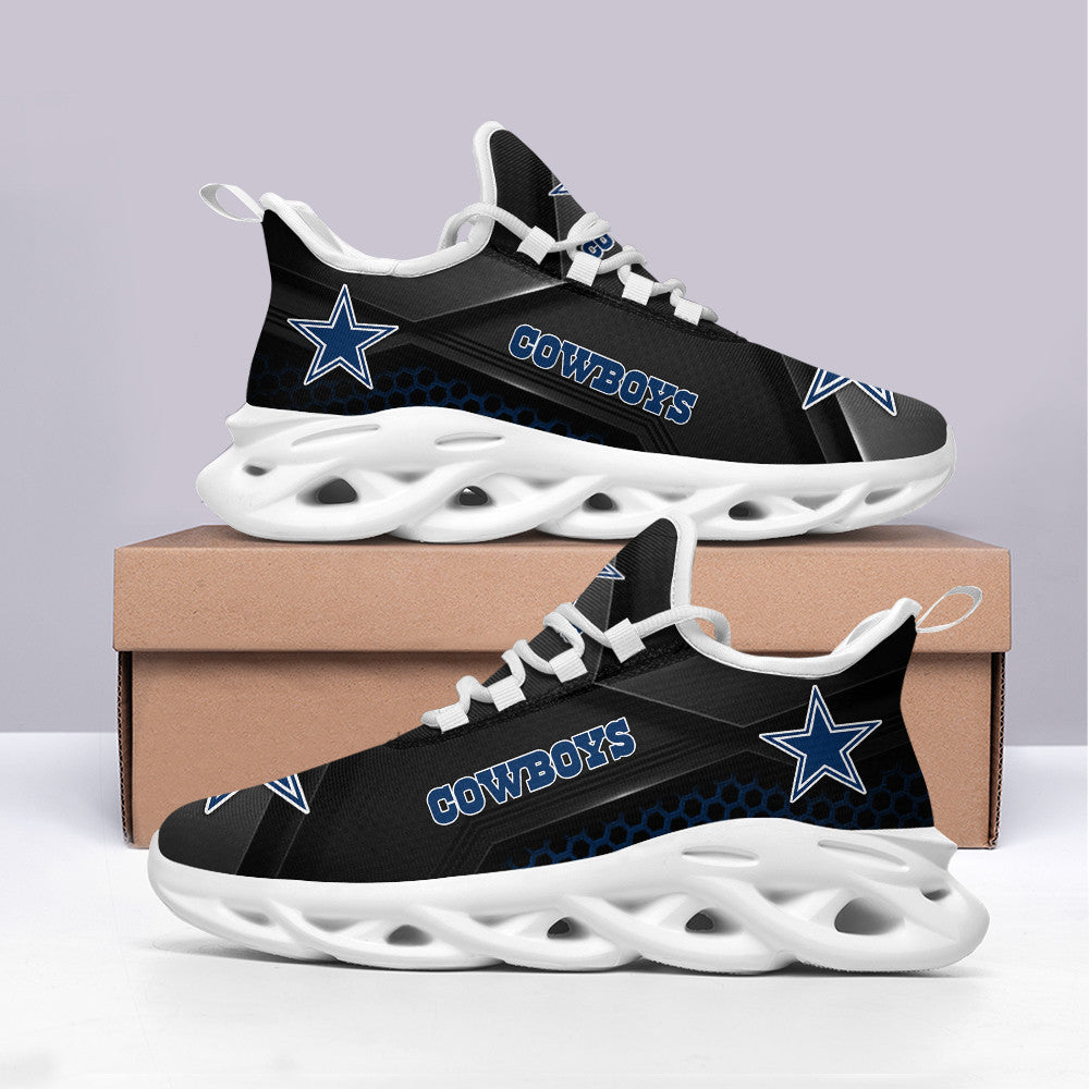 Ideafootwear Dallas Cowboys NFL Max Soul Shoes Sneakers For Men And Women